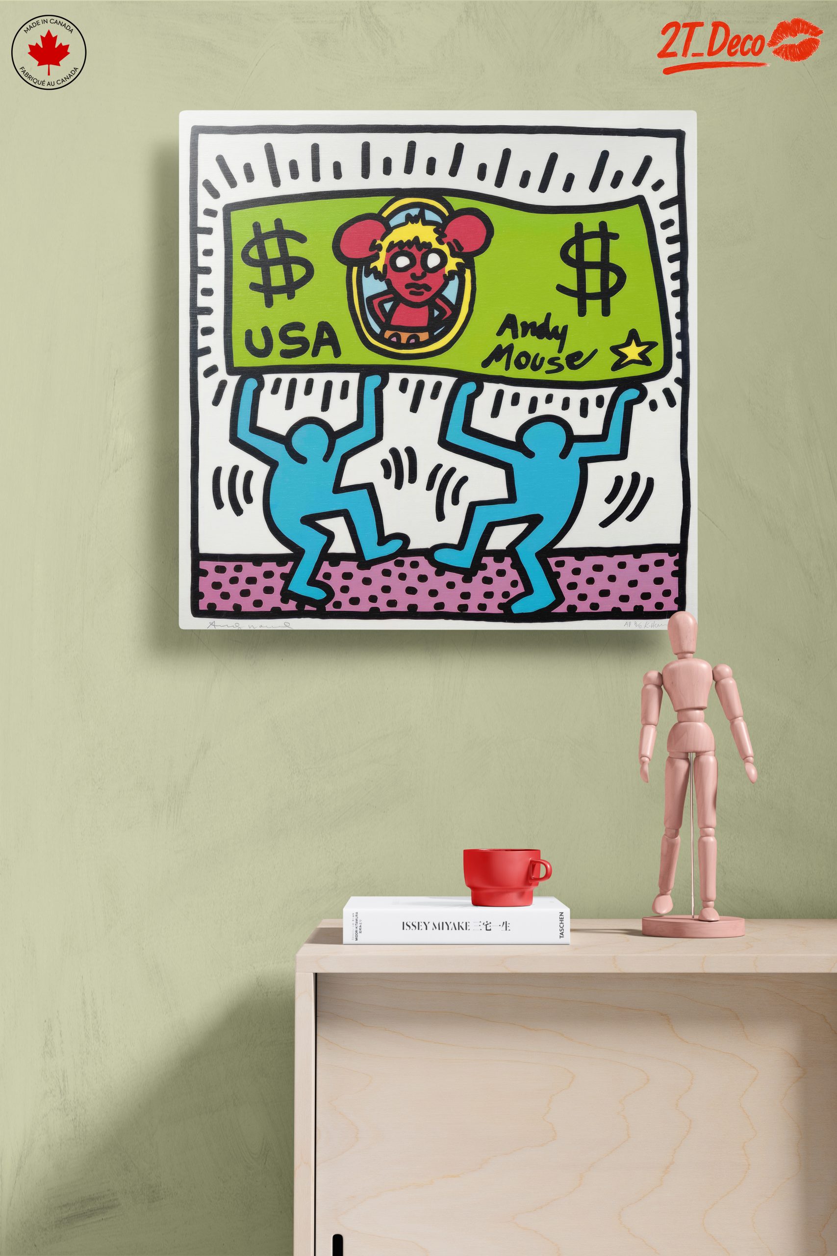 Andy Mouse Pop Art Money Design - Image 14