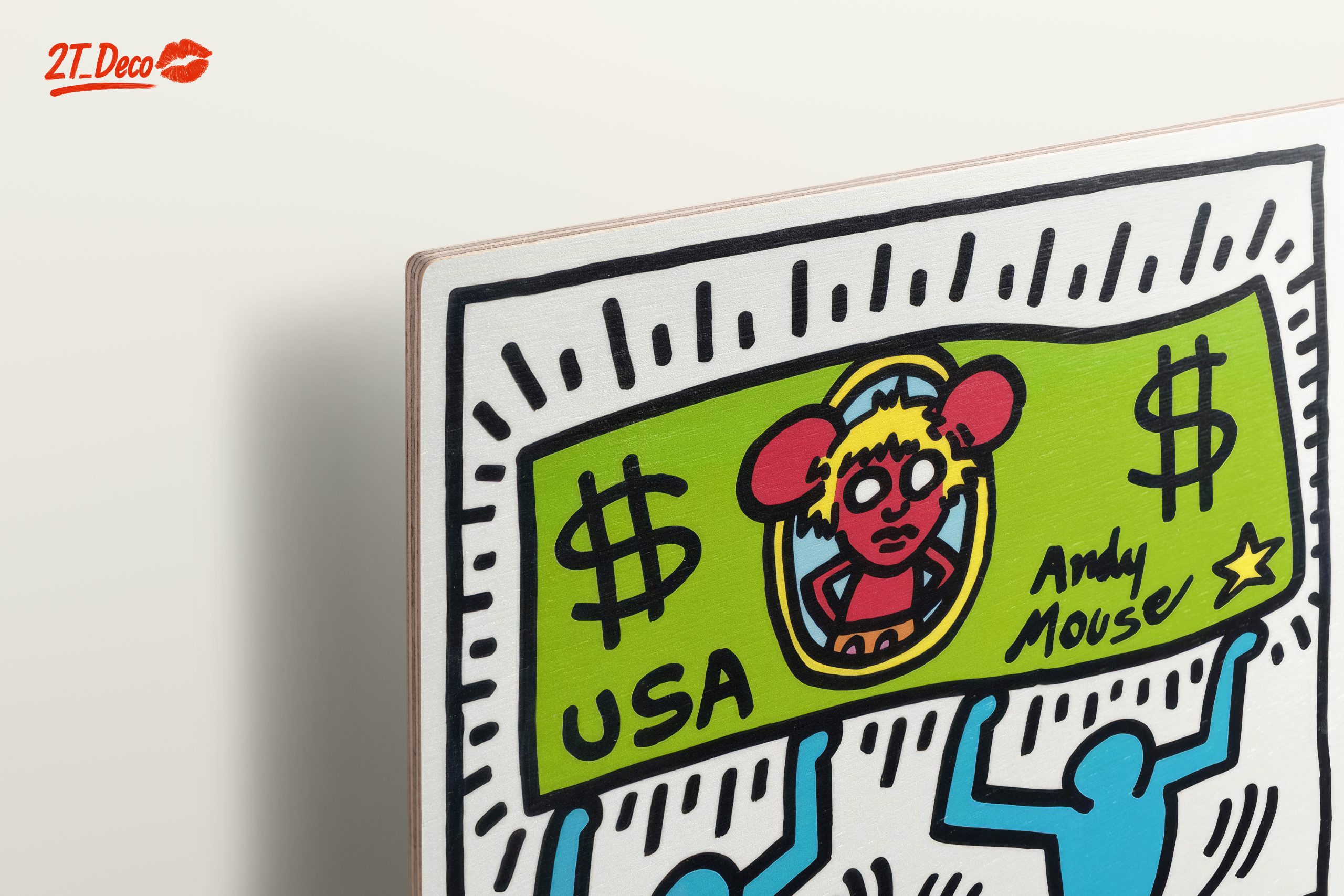 Andy Mouse Pop Art Money Design - Image 15