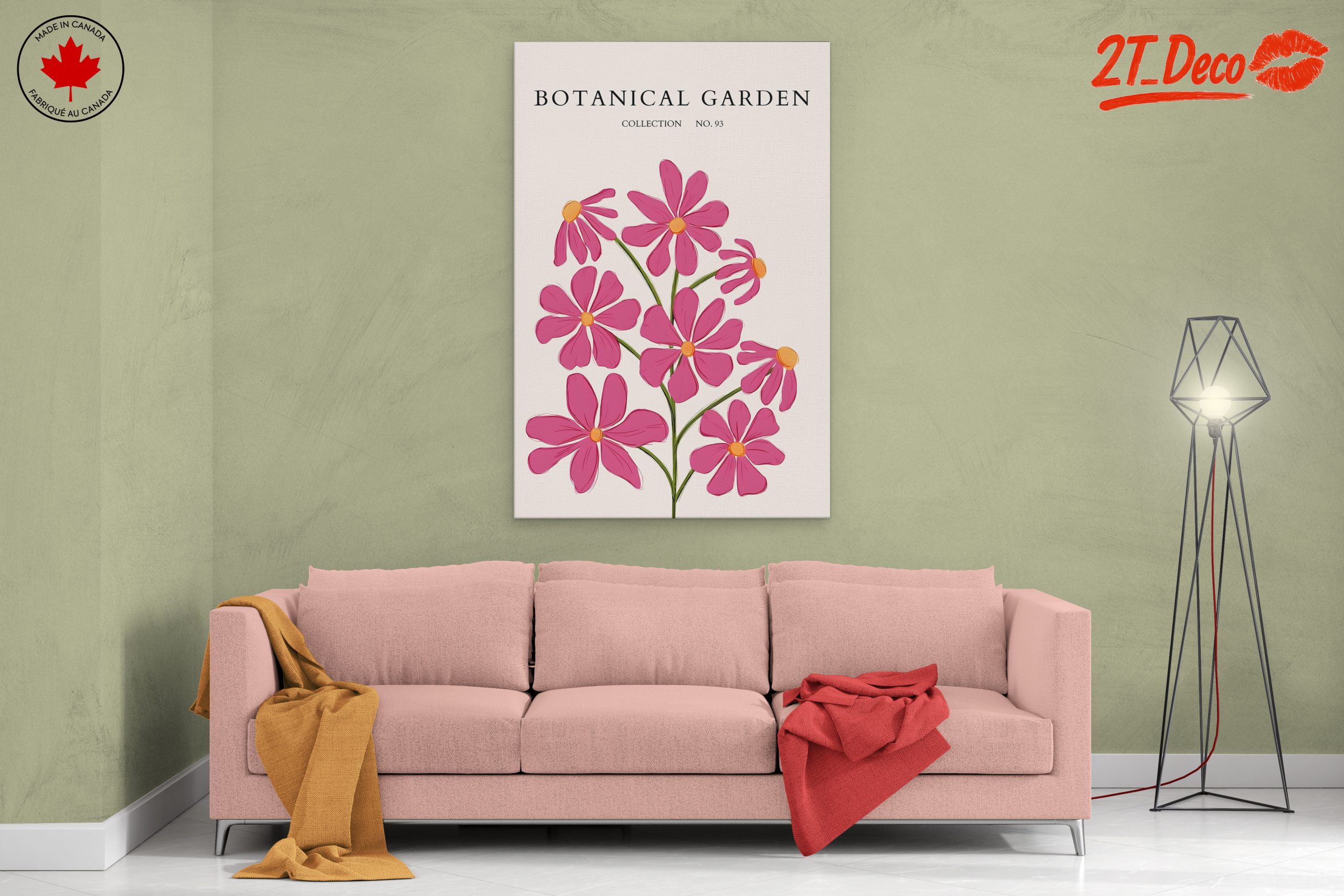 Charming Floral Illustration for Botanical Decor - Image 2