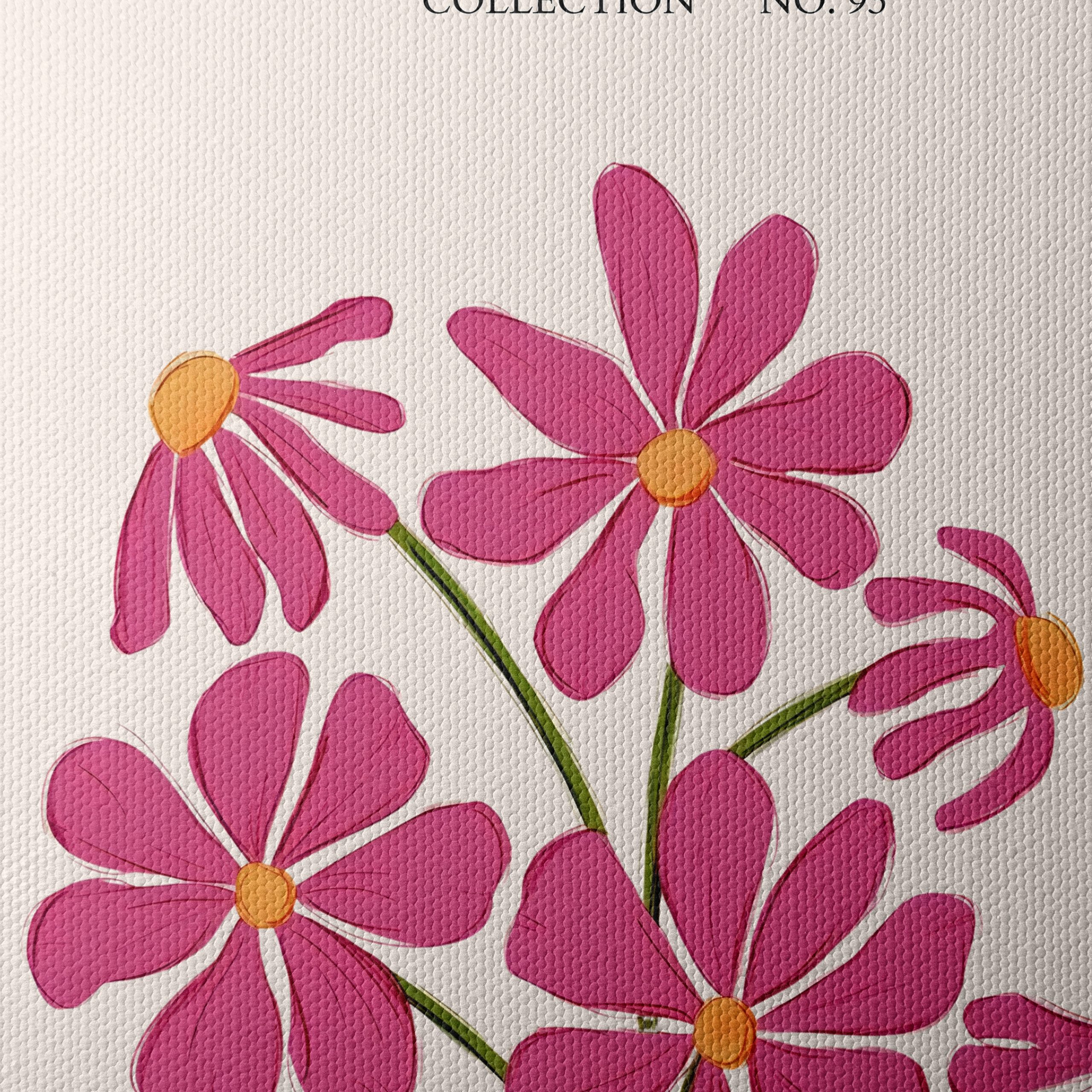 Charming Floral Illustration for Botanical Decor - Image 4