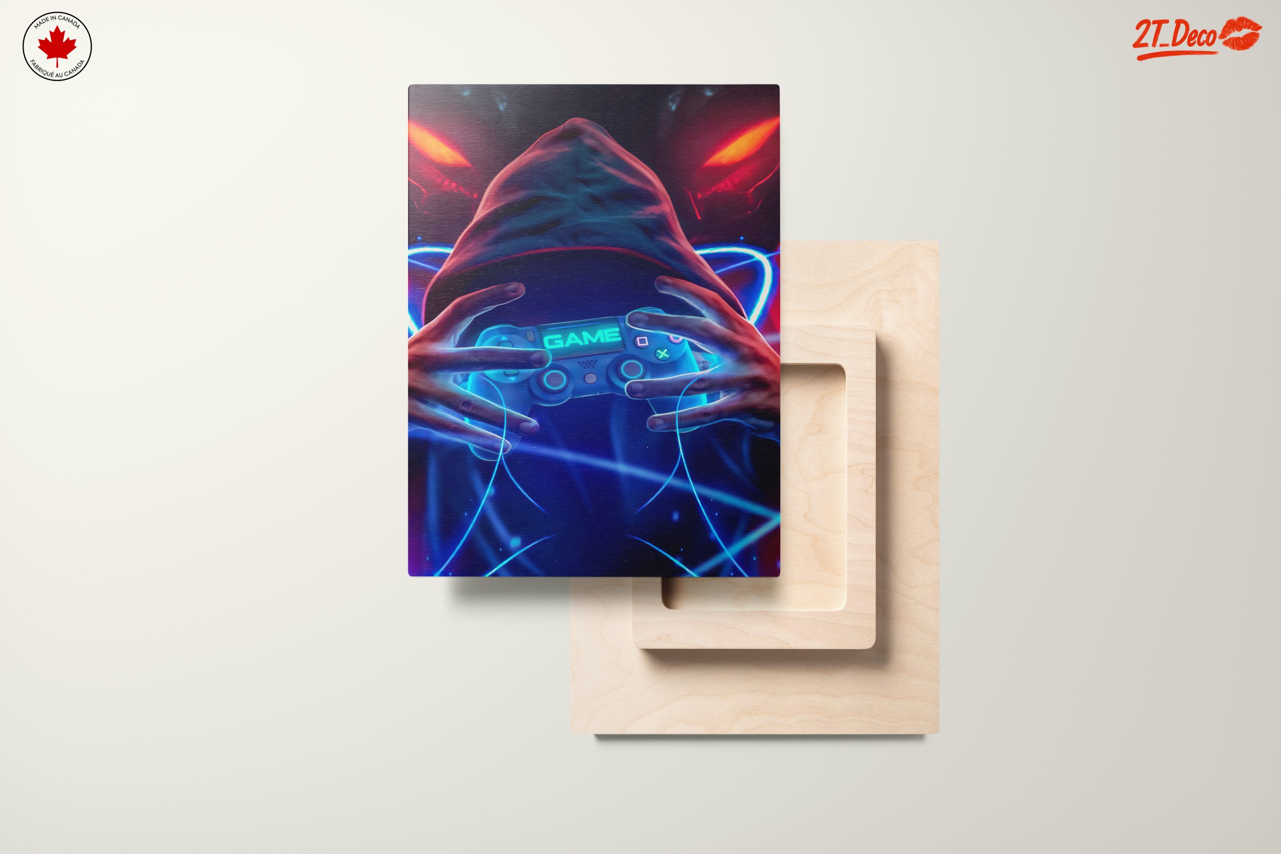Vibrant Gaming Art with Neon Colors - Image 11