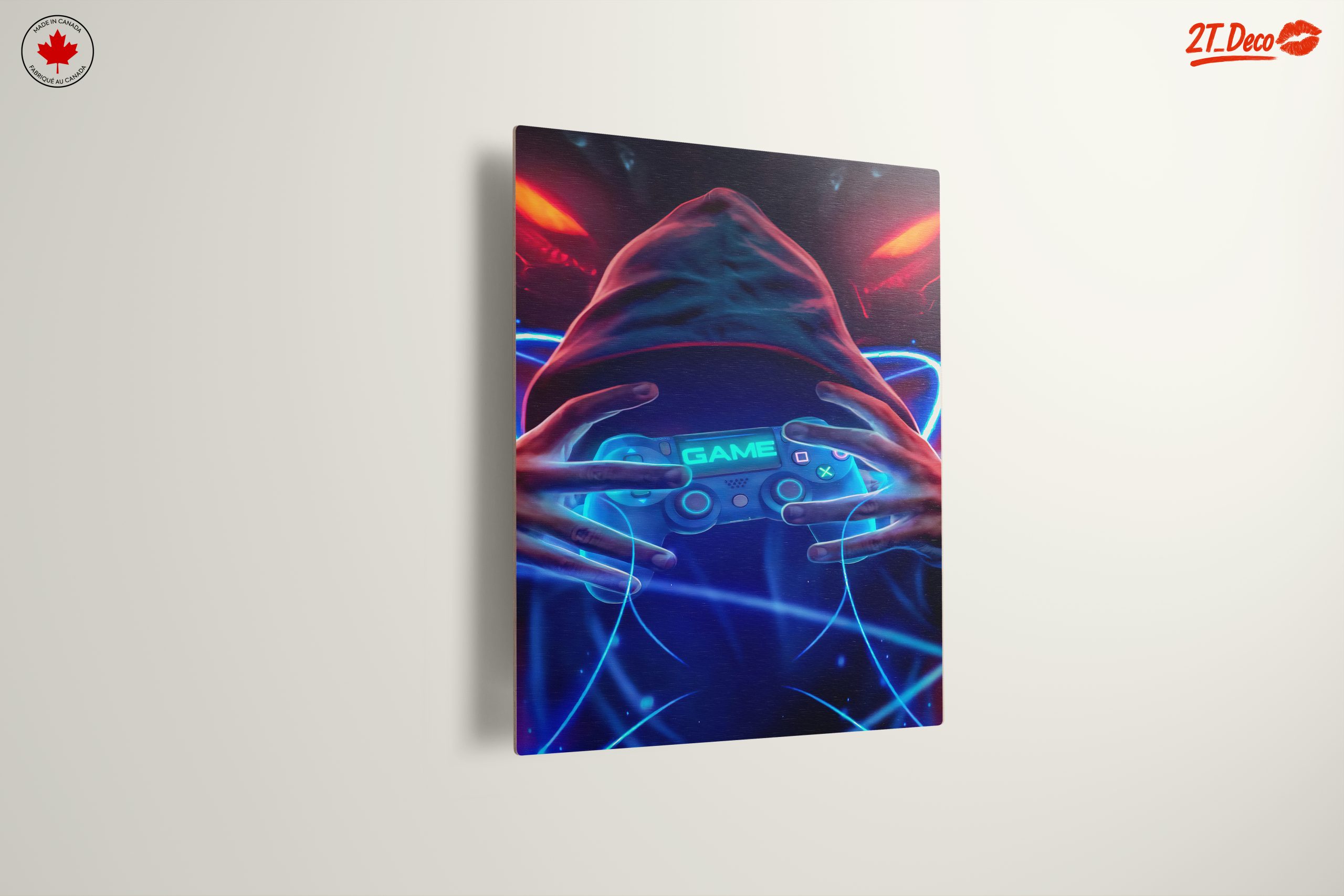Vibrant Gaming Art with Neon Colors - Image 13