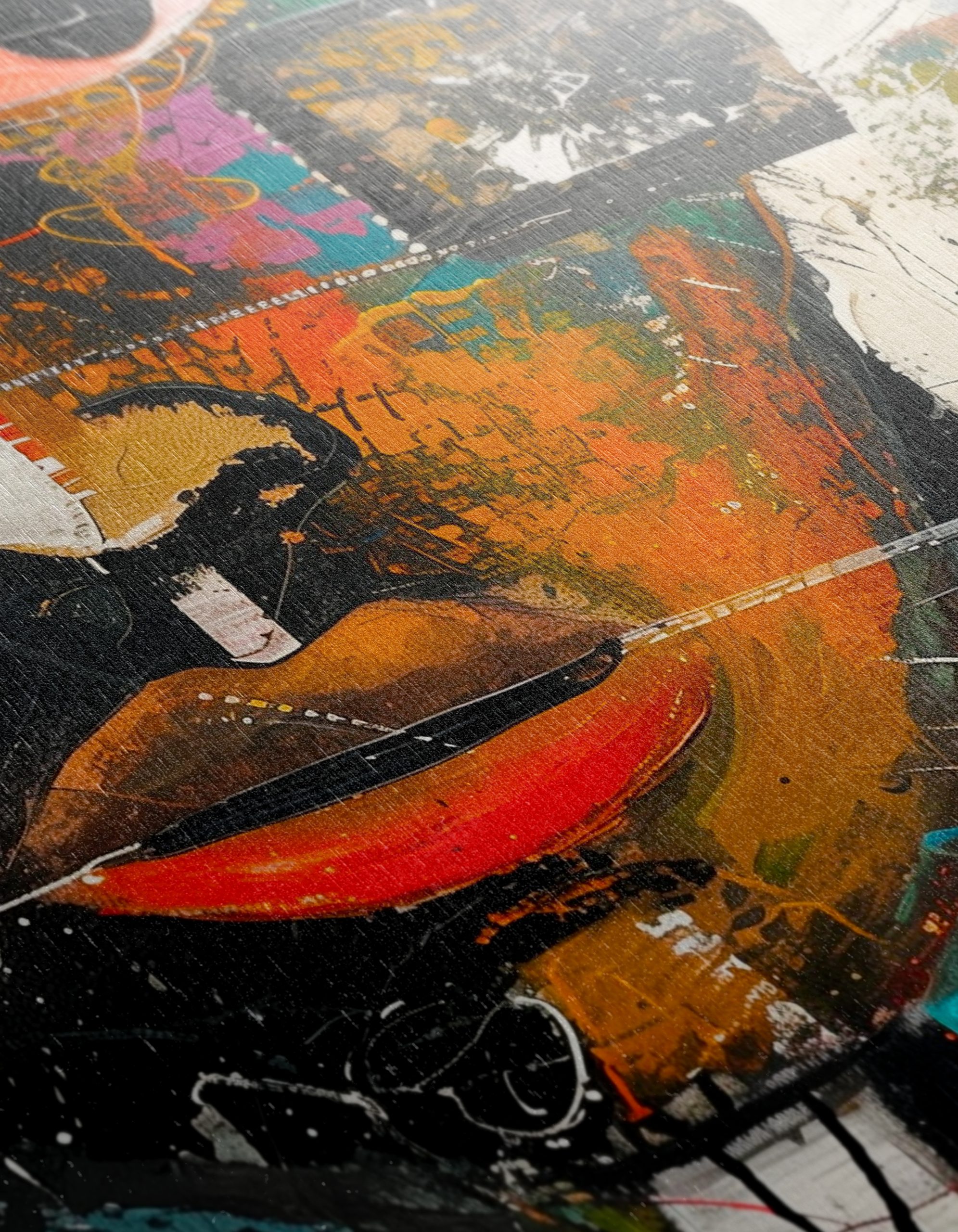 Vibrant Modern Abstract Portrait Art - Image 12