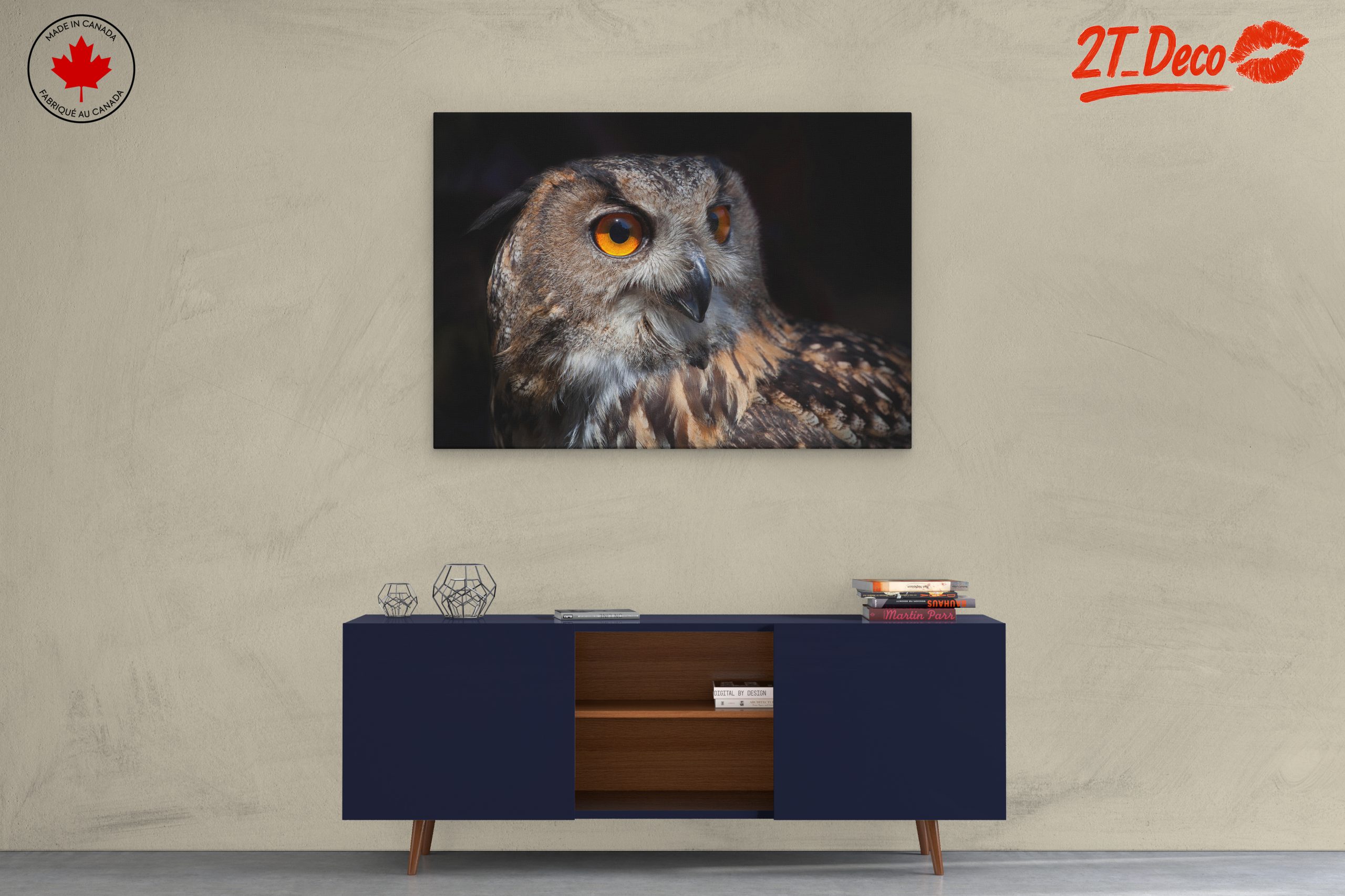 Detailed Portrait of an Owl - Image 3