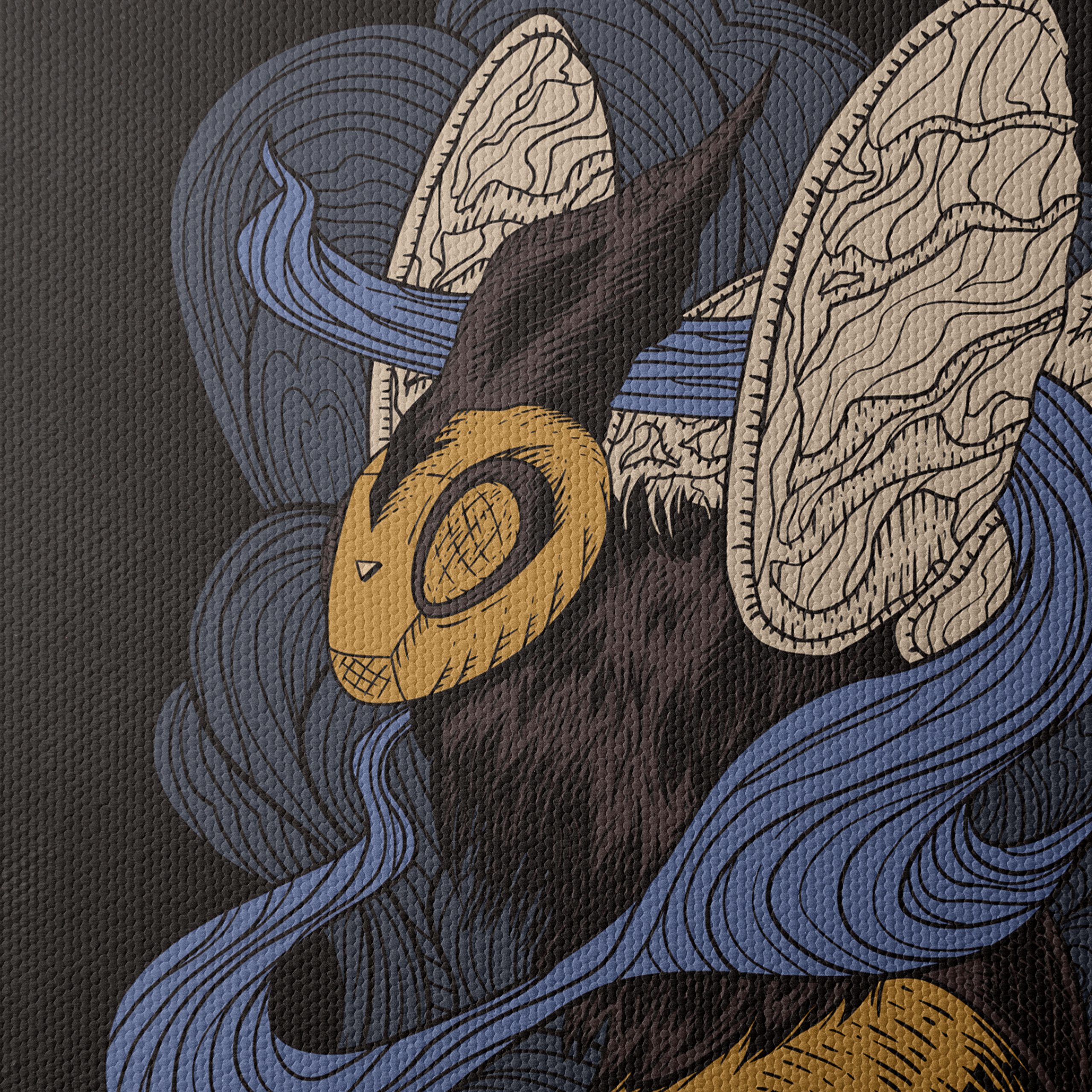 Whimsical Doodle of a Bee - Image 4