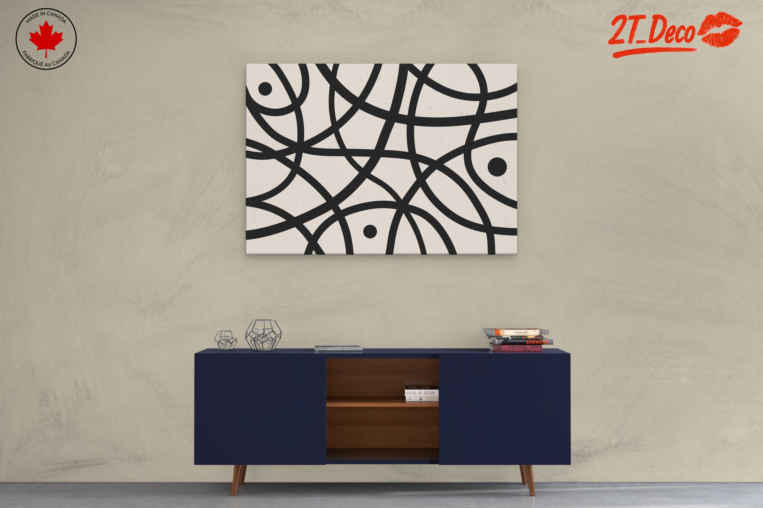 Dynamic Geometric Line Art for Modern Spaces - Image 3