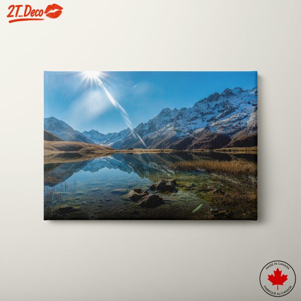 Majestic Mountain Reflection in Nature