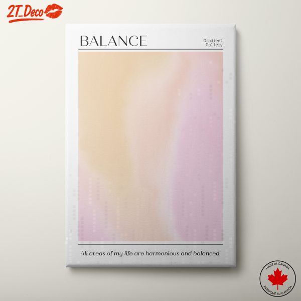 Soft Gradient Abstract Art for Harmony