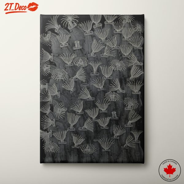 Abstract Representation of Marine Life