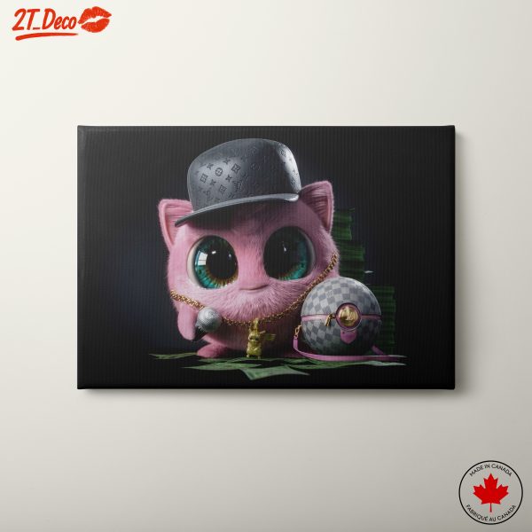 Stylized Hip Hop Character with Accessories