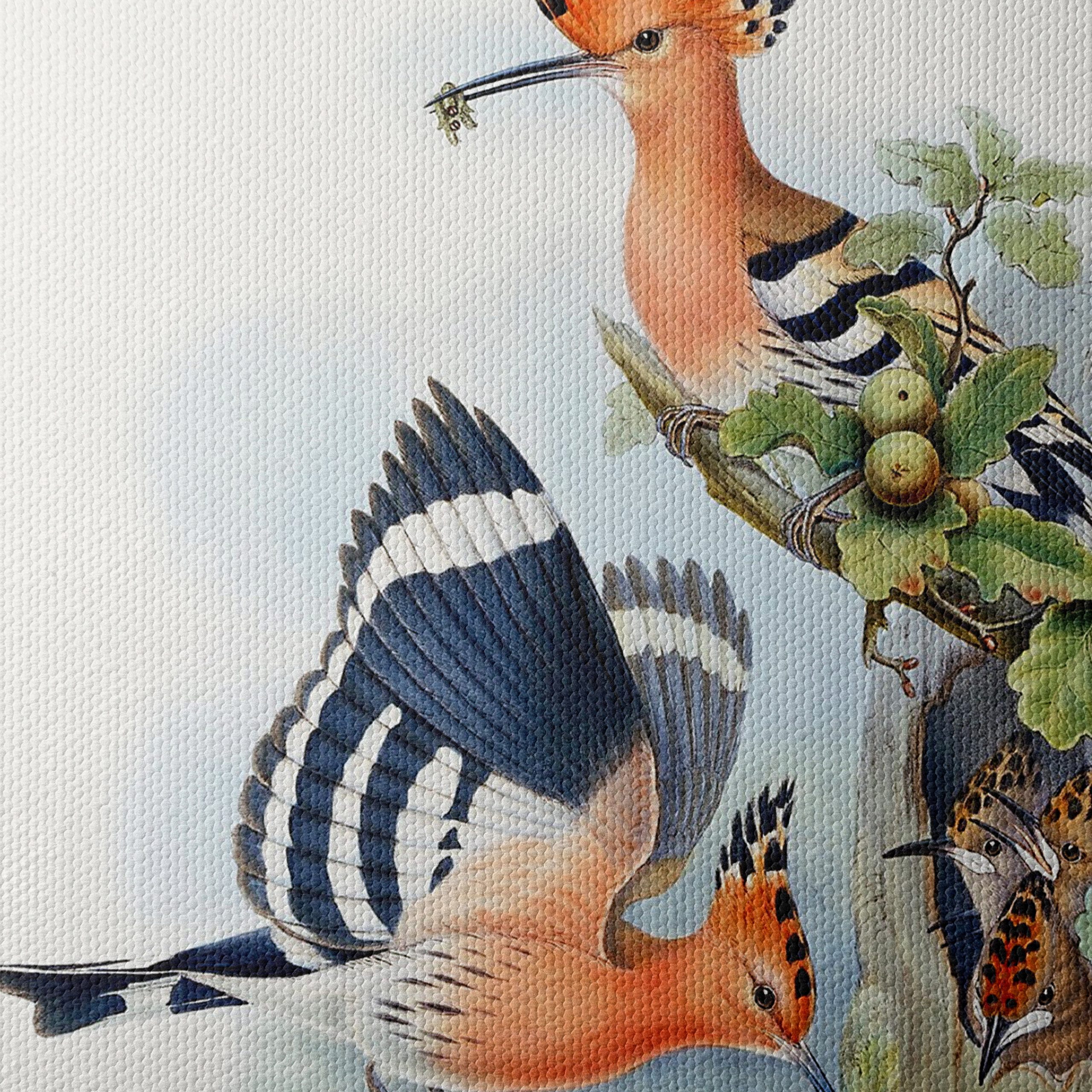 Colorful Birds in Natural Habitat Artwork - Image 4