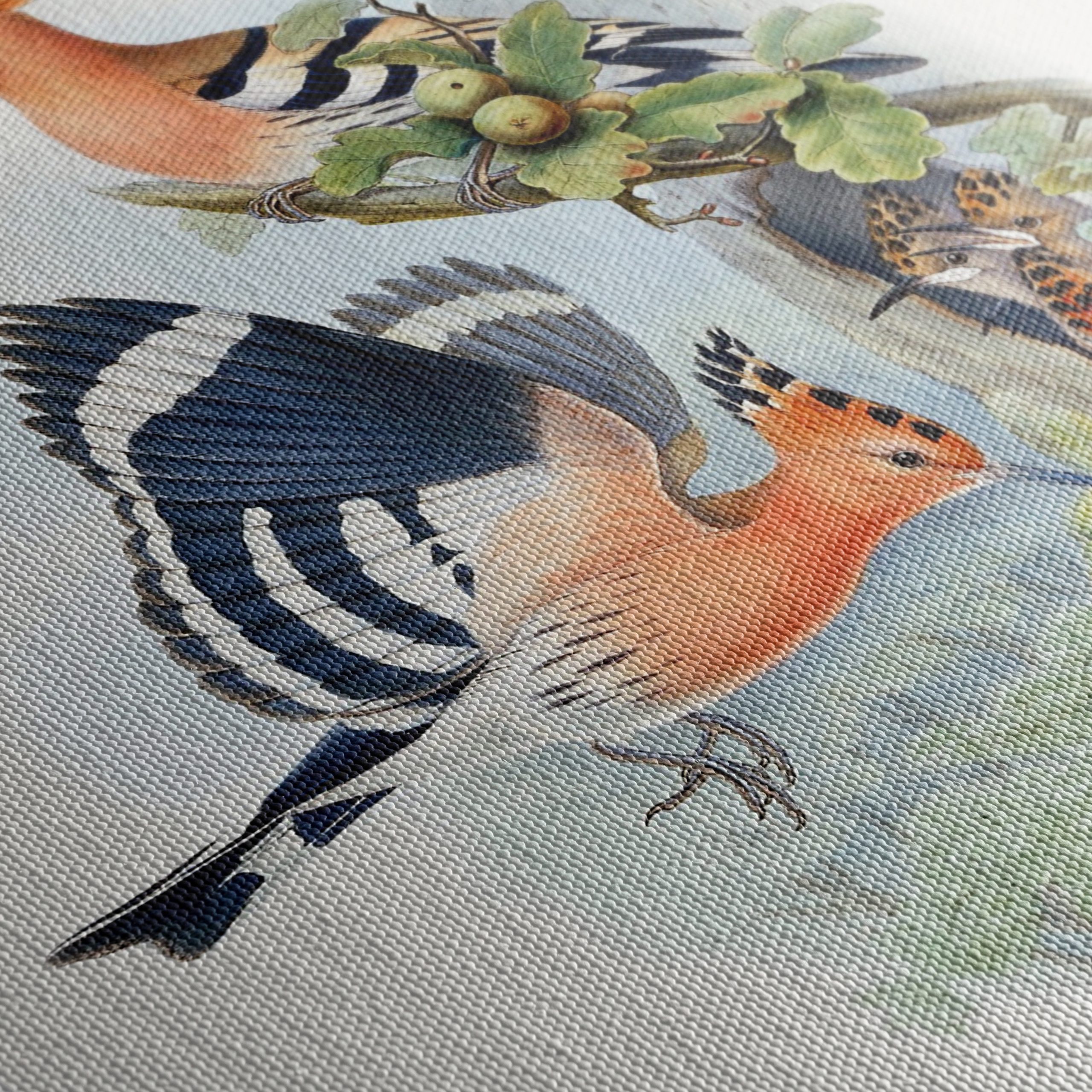 Colorful Birds in Natural Habitat Artwork - Image 5