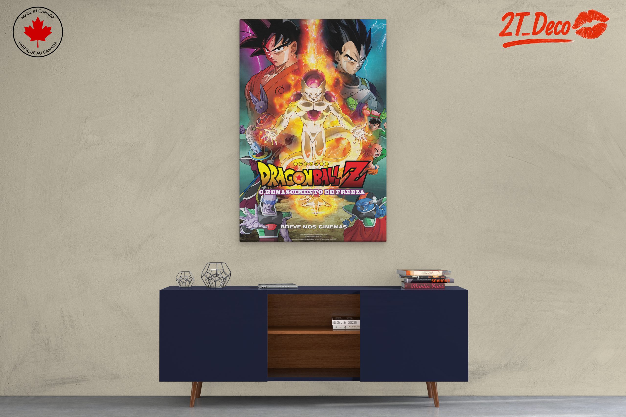 Dynamic Dragon Ball Z Artwork Featuring Iconic Characters - Image 3