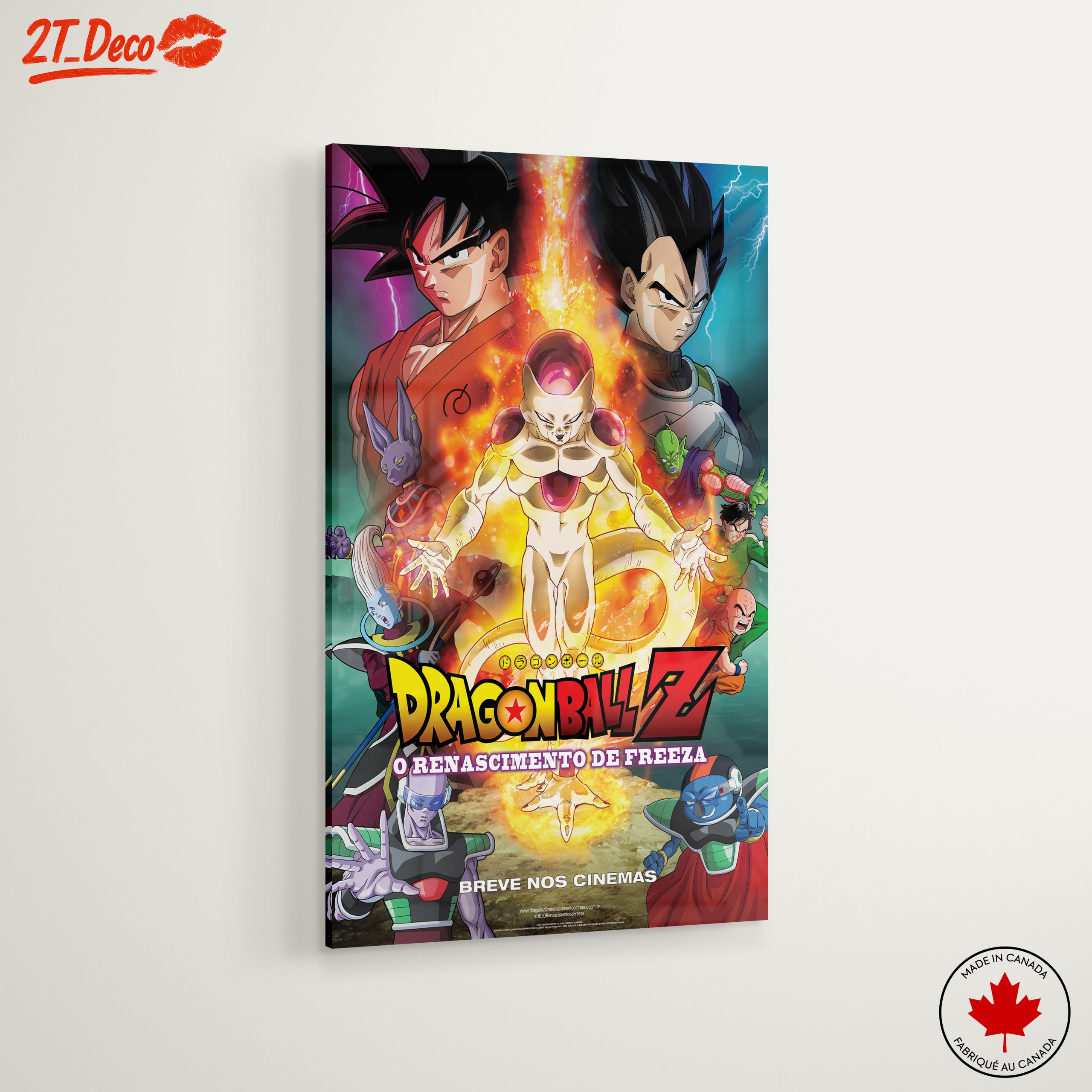 Dynamic Dragon Ball Z Artwork Featuring Iconic Characters - Image 6