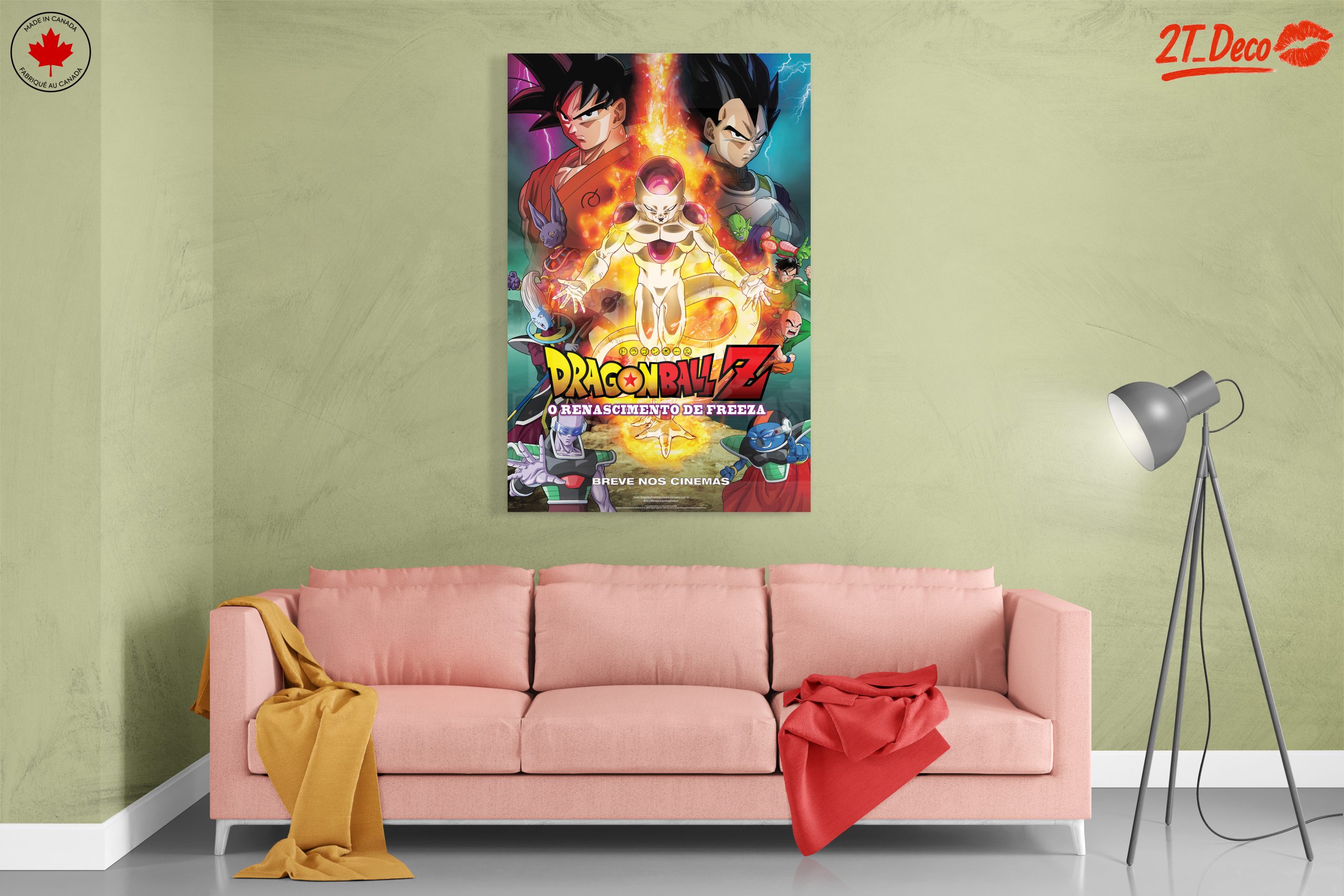Dynamic Dragon Ball Z Artwork Featuring Iconic Characters - Image 7