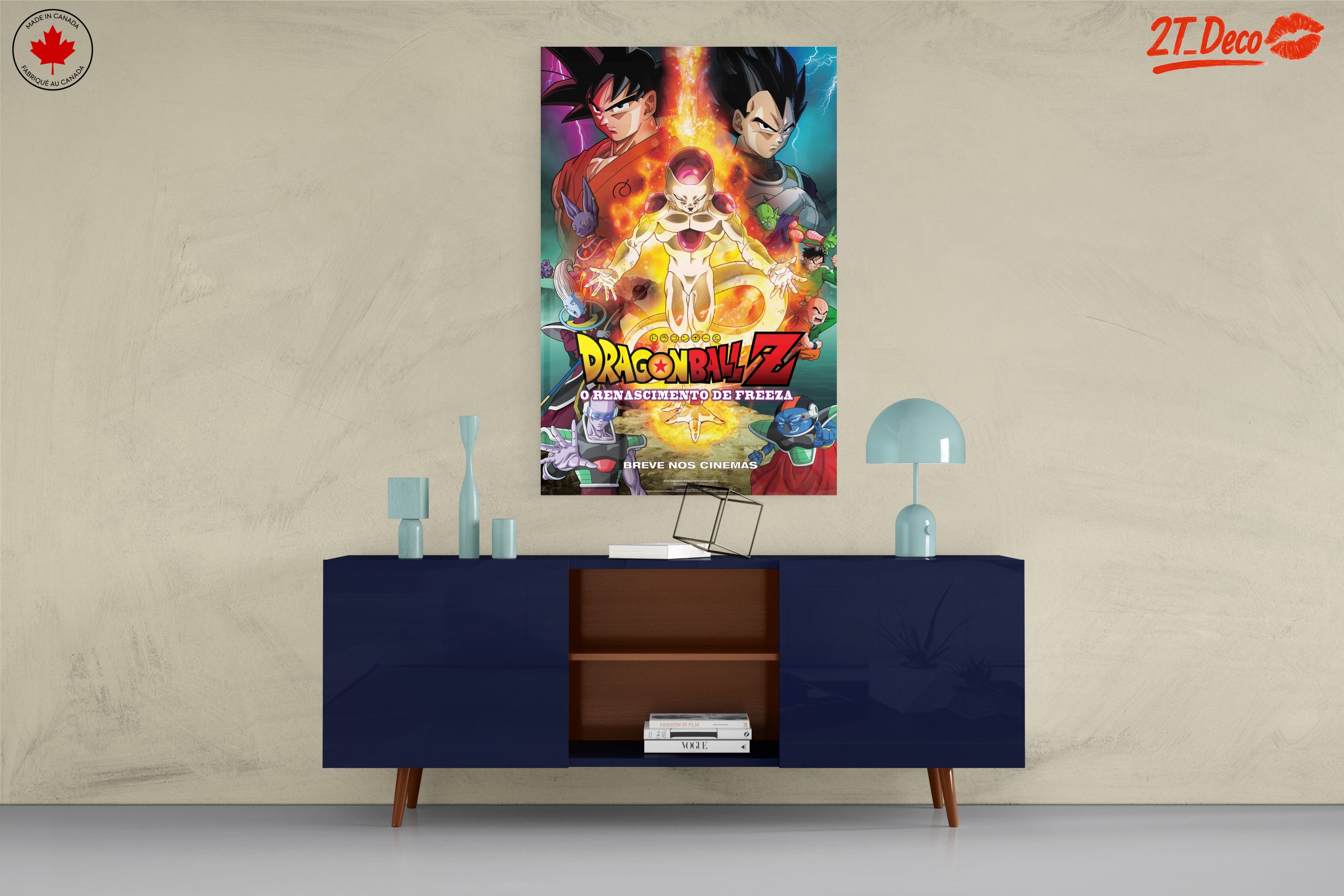 Dynamic Dragon Ball Z Artwork Featuring Iconic Characters - Image 8