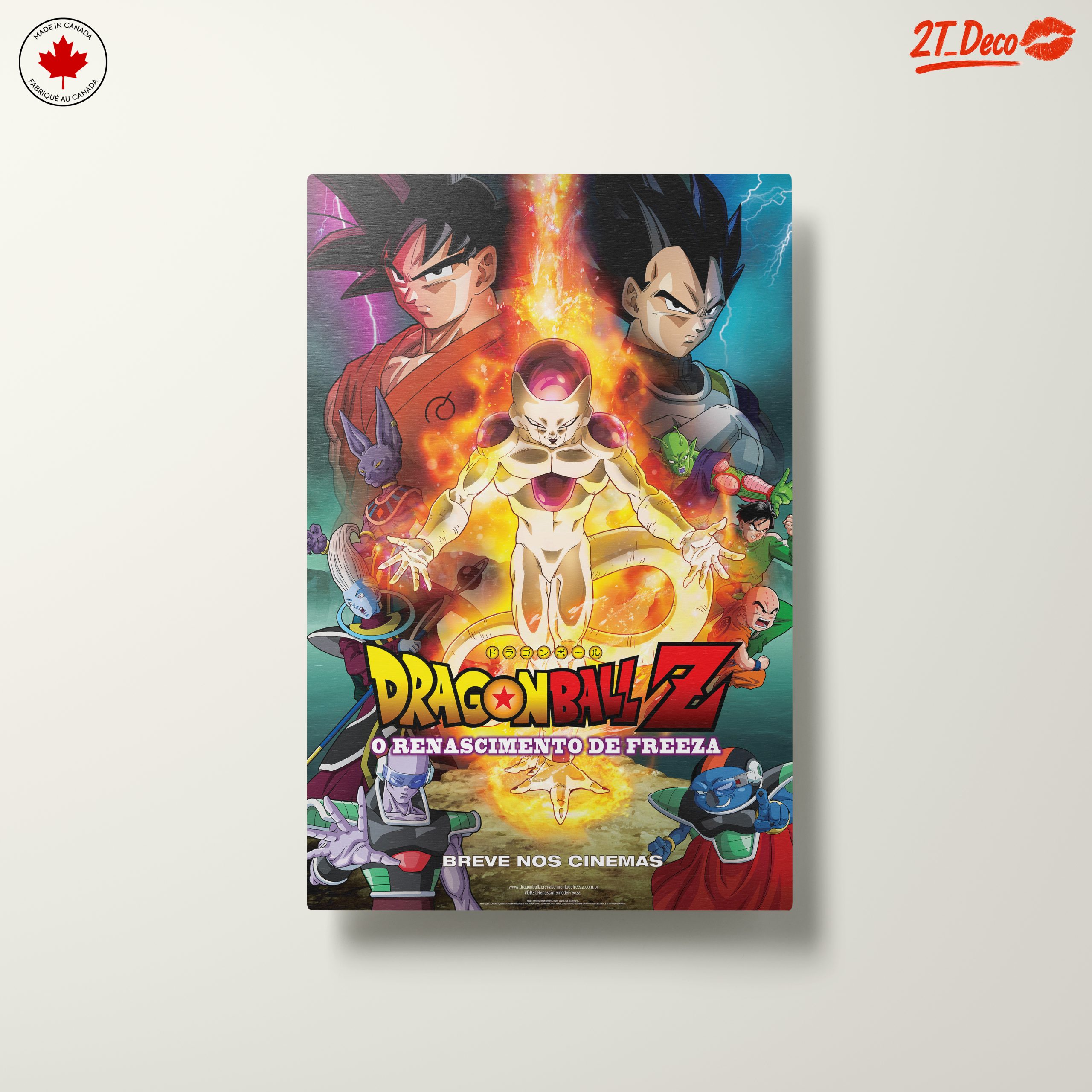Dynamic Dragon Ball Z Artwork Featuring Iconic Characters - Image 10
