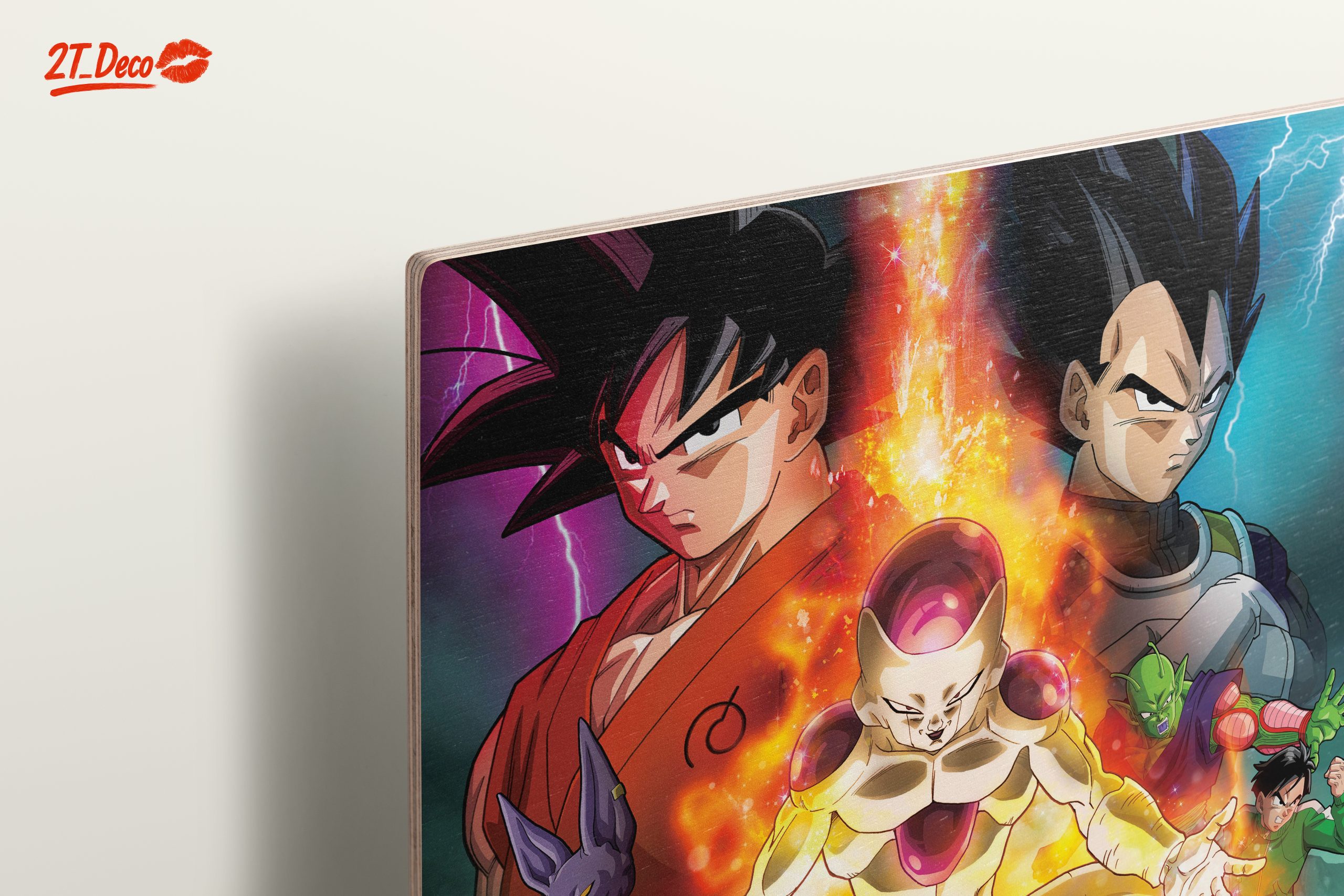 Dynamic Dragon Ball Z Artwork Featuring Iconic Characters - Image 15
