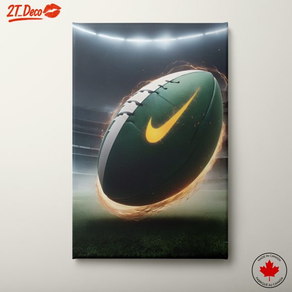 Dynamic Sports Equipment Artwork