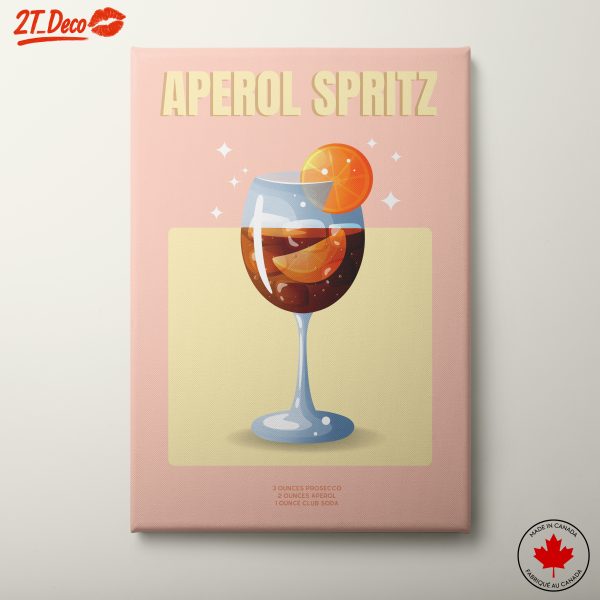 Aperol Spritz Cocktail Art 4