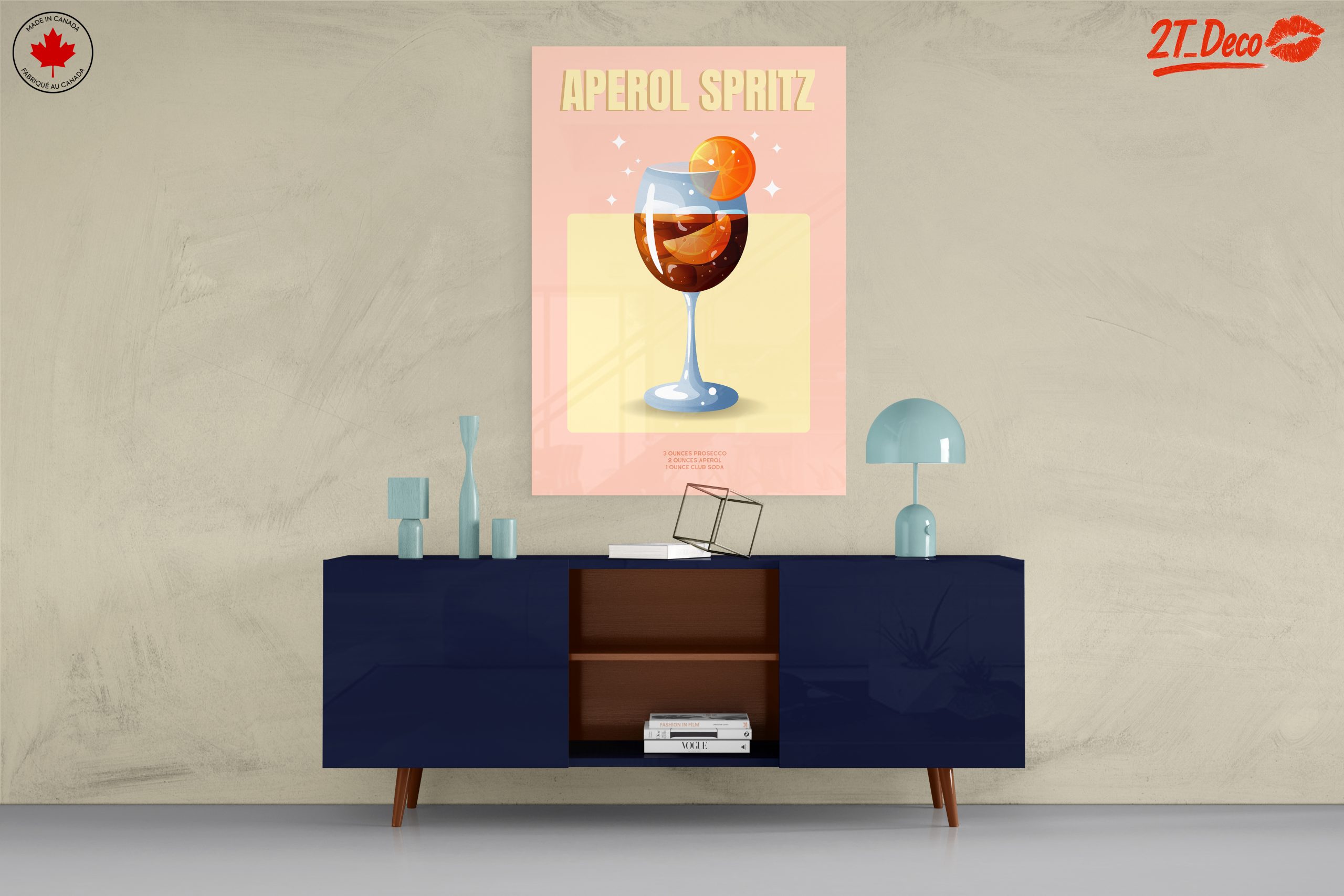 Aperol Spritz Cocktail Art 4 - Image 8