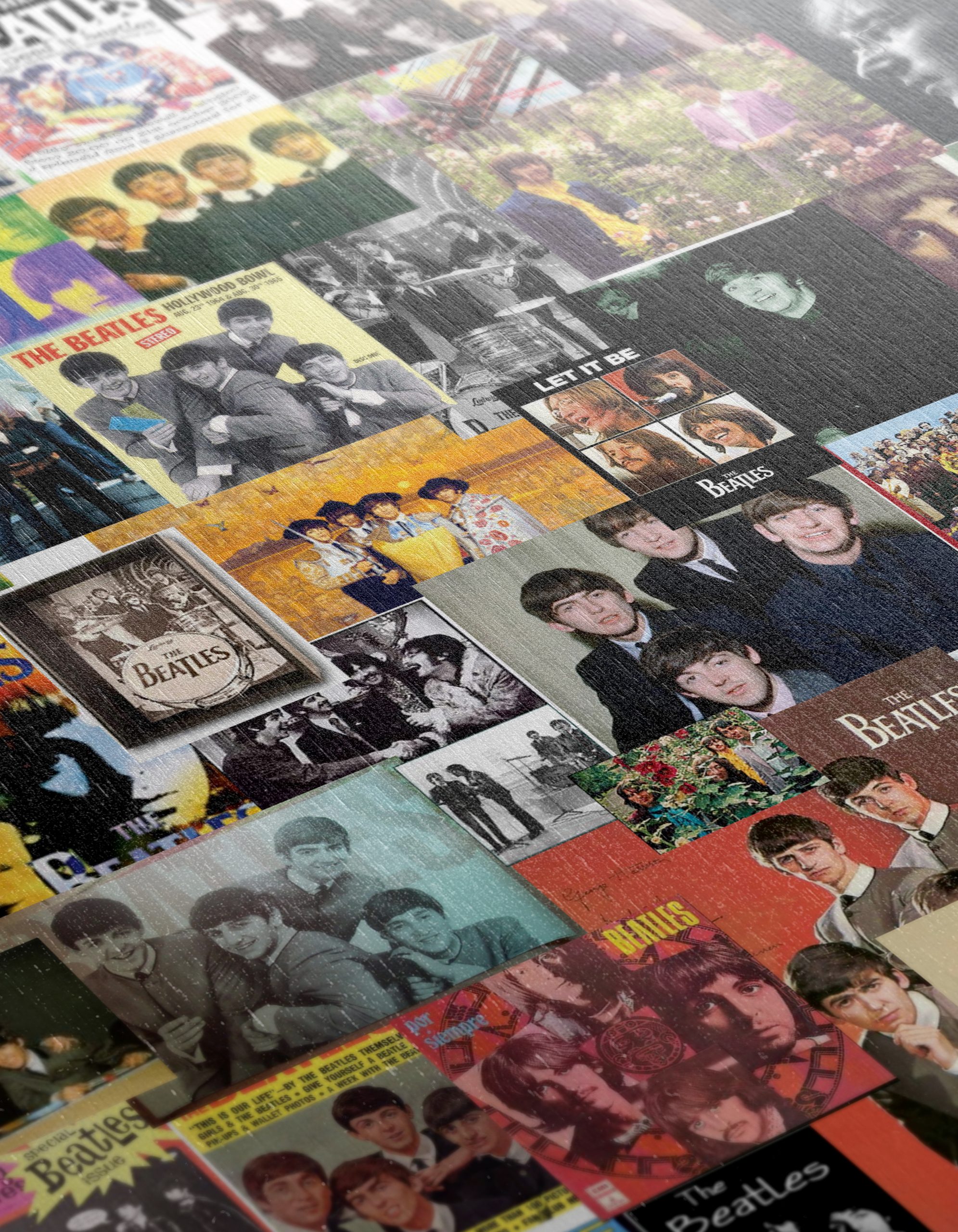 Iconic Beatles Collage Art for Music Lovers - Image 12