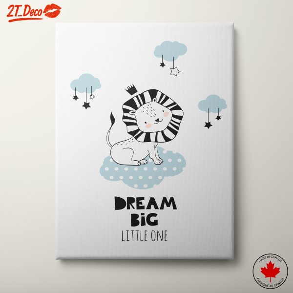 Dream Big Little One Lion Art