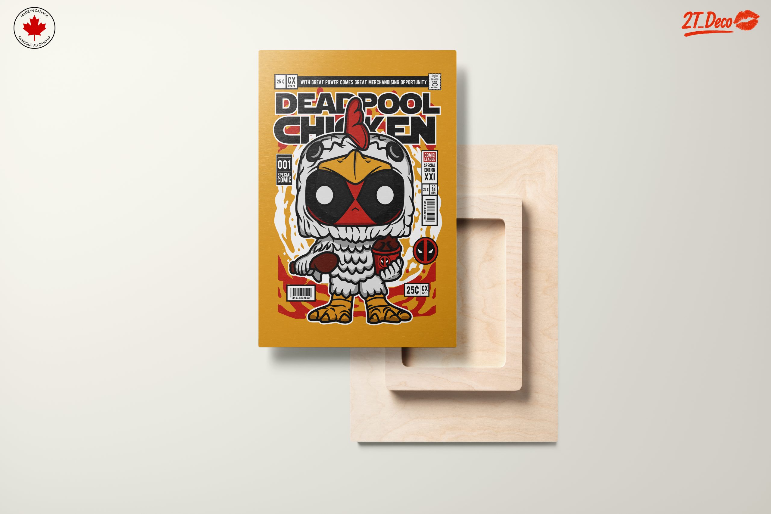 Cute Deadpool Chicken Character Art - Image 11