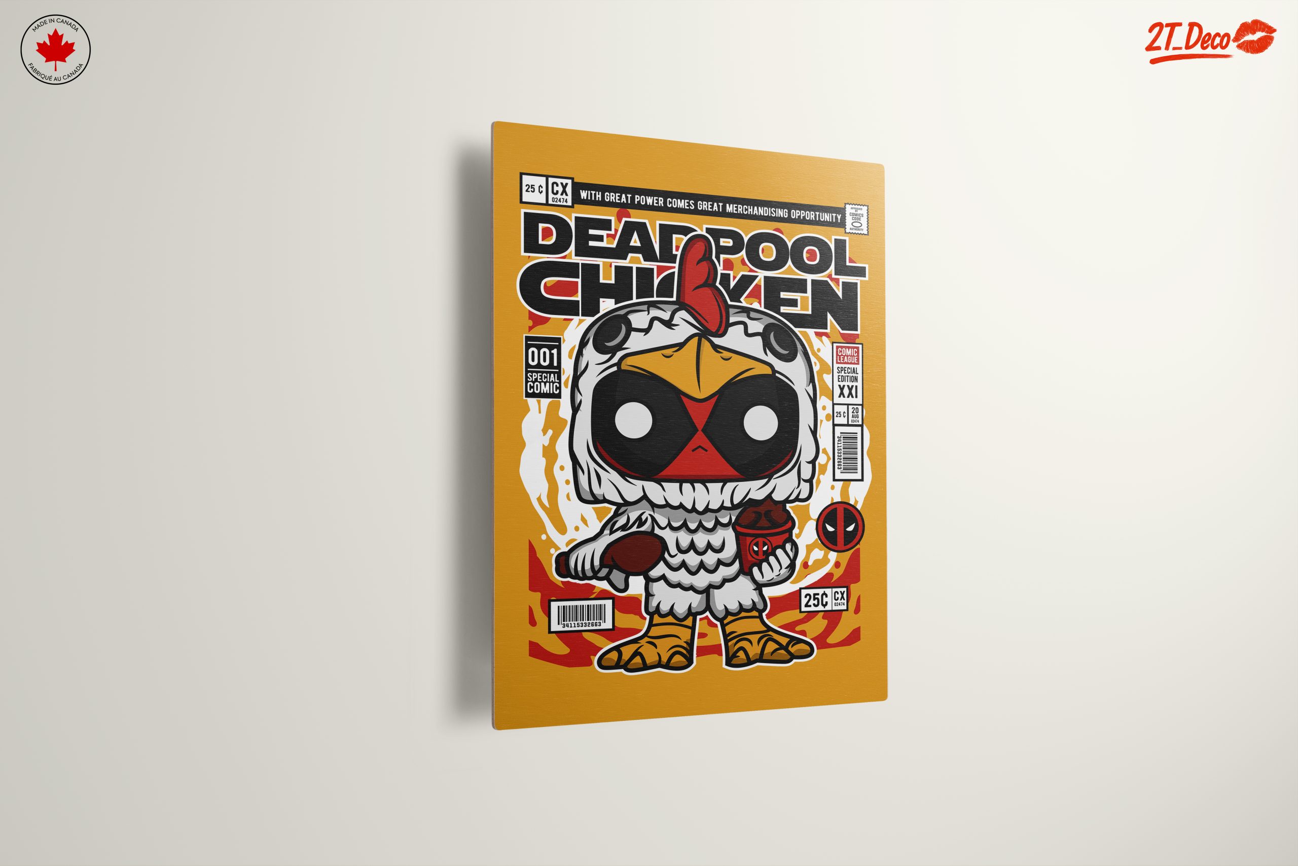 Cute Deadpool Chicken Character Art - Image 13
