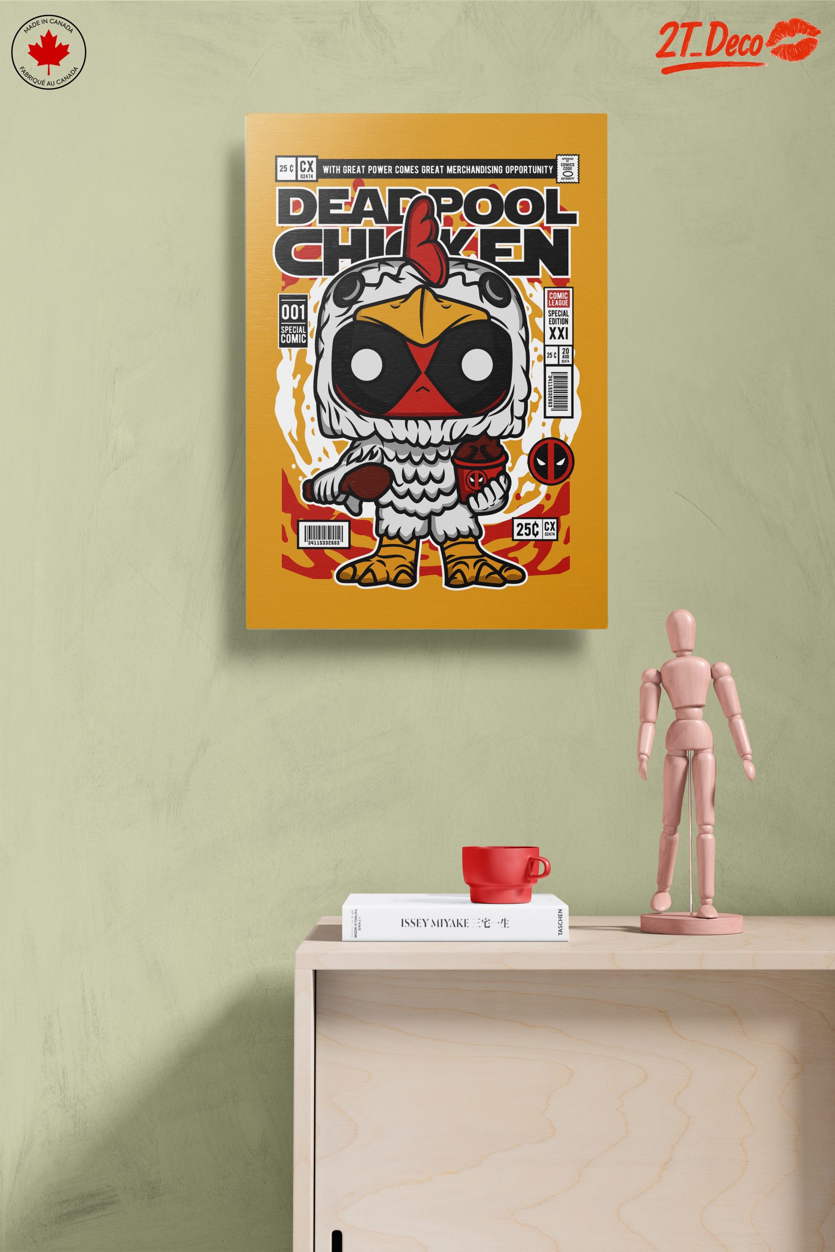 Cute Deadpool Chicken Character Art - Image 14