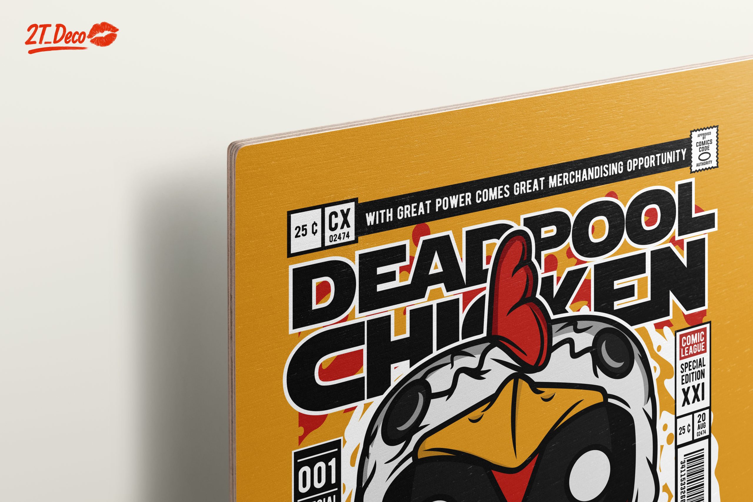 Cute Deadpool Chicken Character Art - Image 15