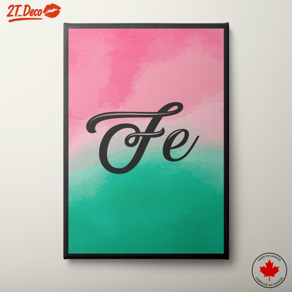 Colorful Abstract Artwork With Fe