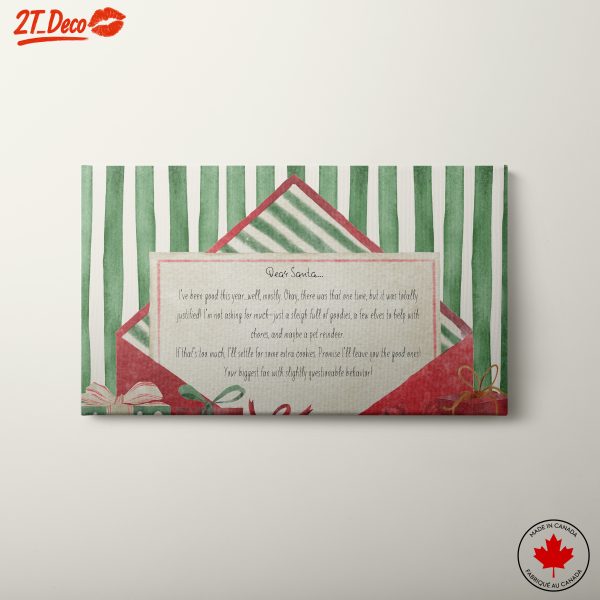 Whimsical Holiday Letter Art