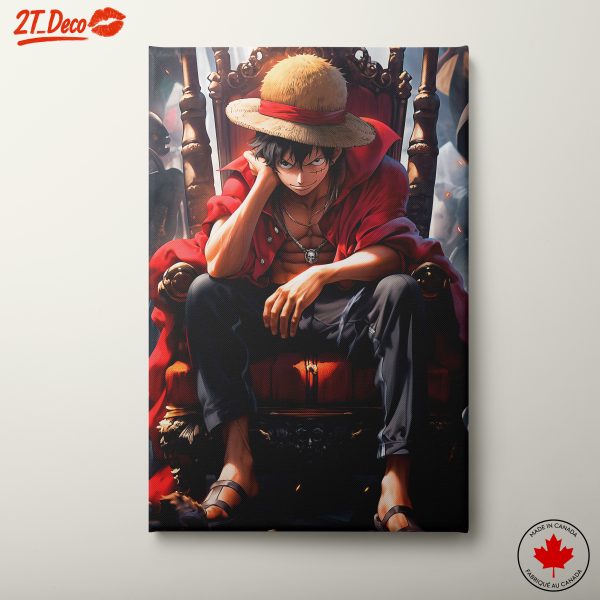 Monkey D. Luffy Throne Artwork