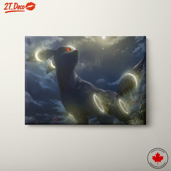 Mystical Nighttime Japanese Animal Art