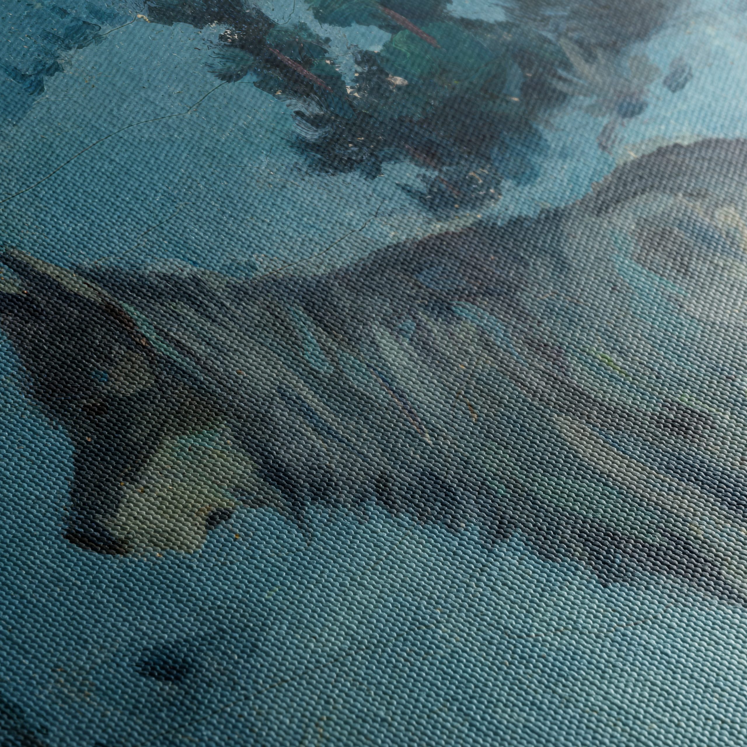 Winter Wolf in Snowy Landscape Art - Image 5