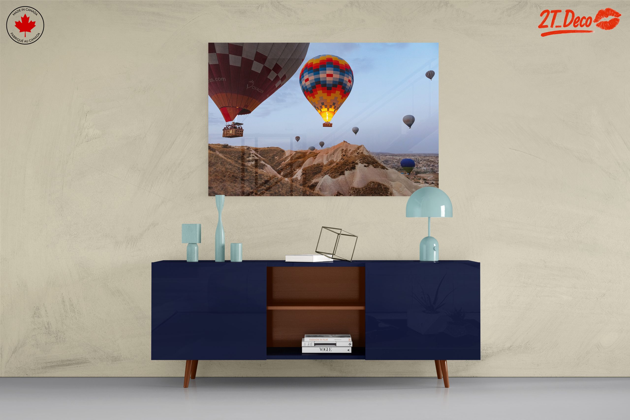 Colorful Hot Air Balloons in Scenic Landscape 2 - Image 8
