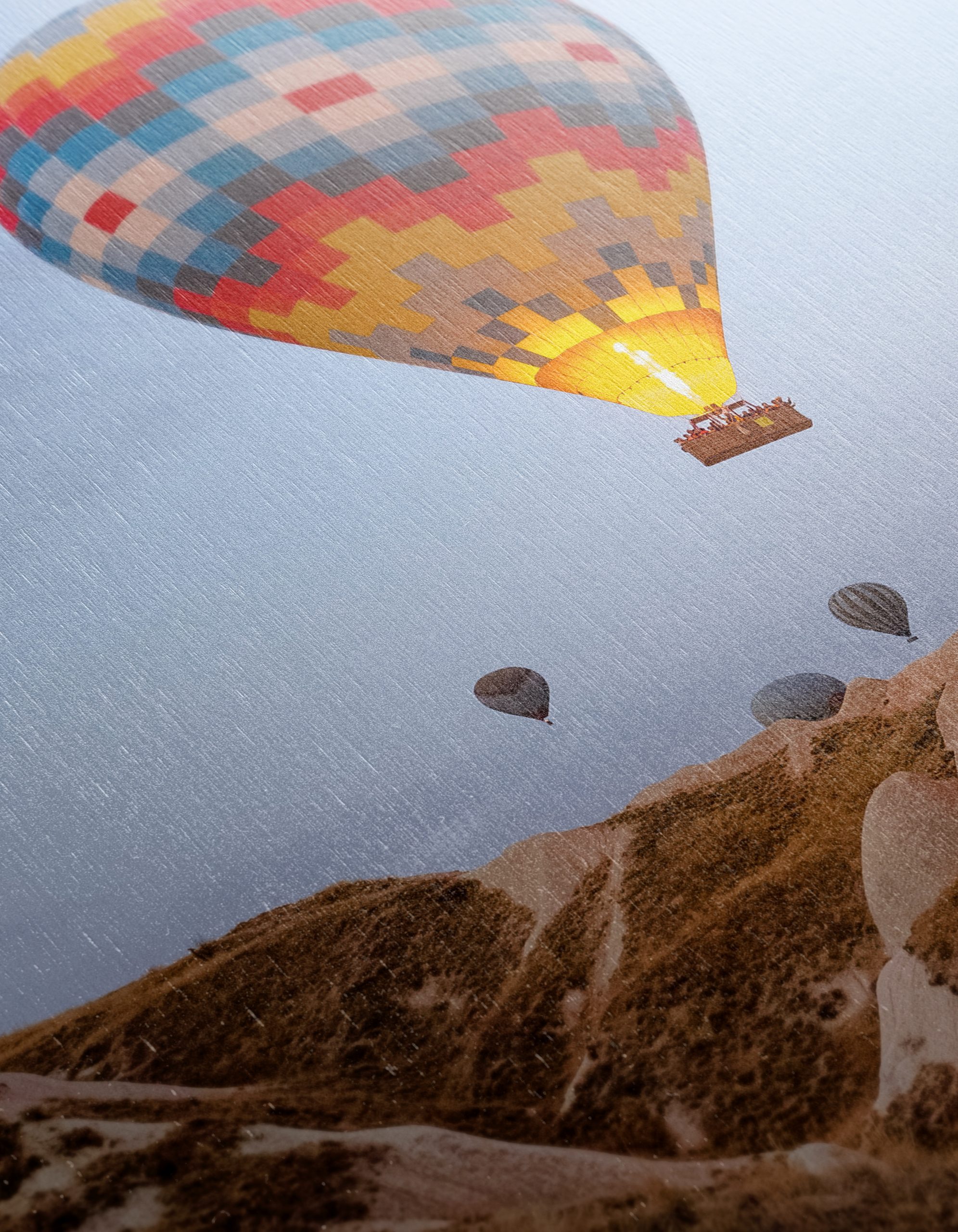 Colorful Hot Air Balloons in Scenic Landscape 2 - Image 12
