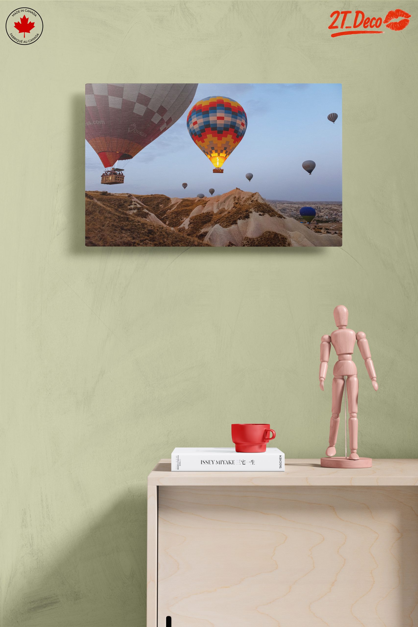Colorful Hot Air Balloons in Scenic Landscape 2 - Image 14