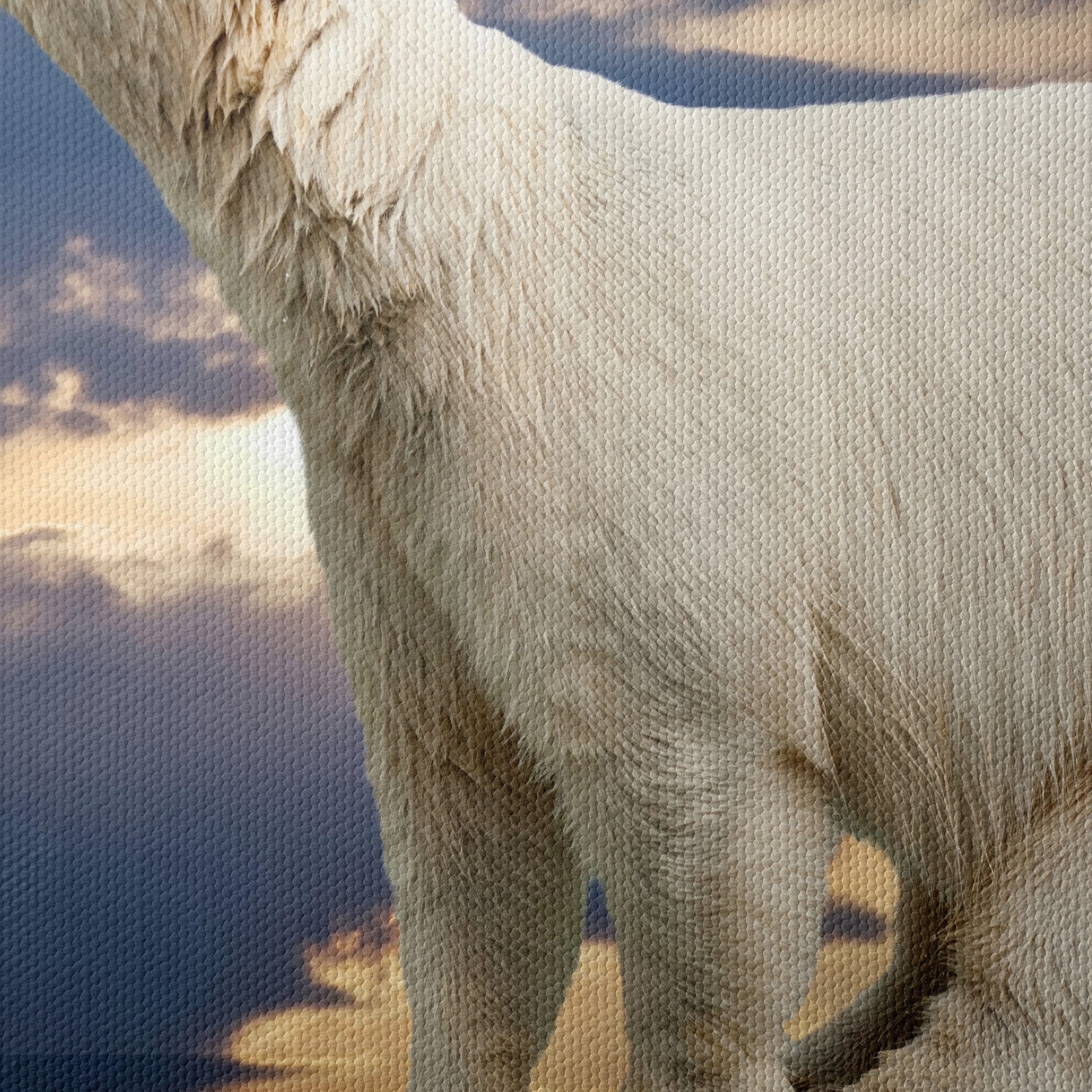 Majestic Polar Bear Against Dramatic Sky - Image 4