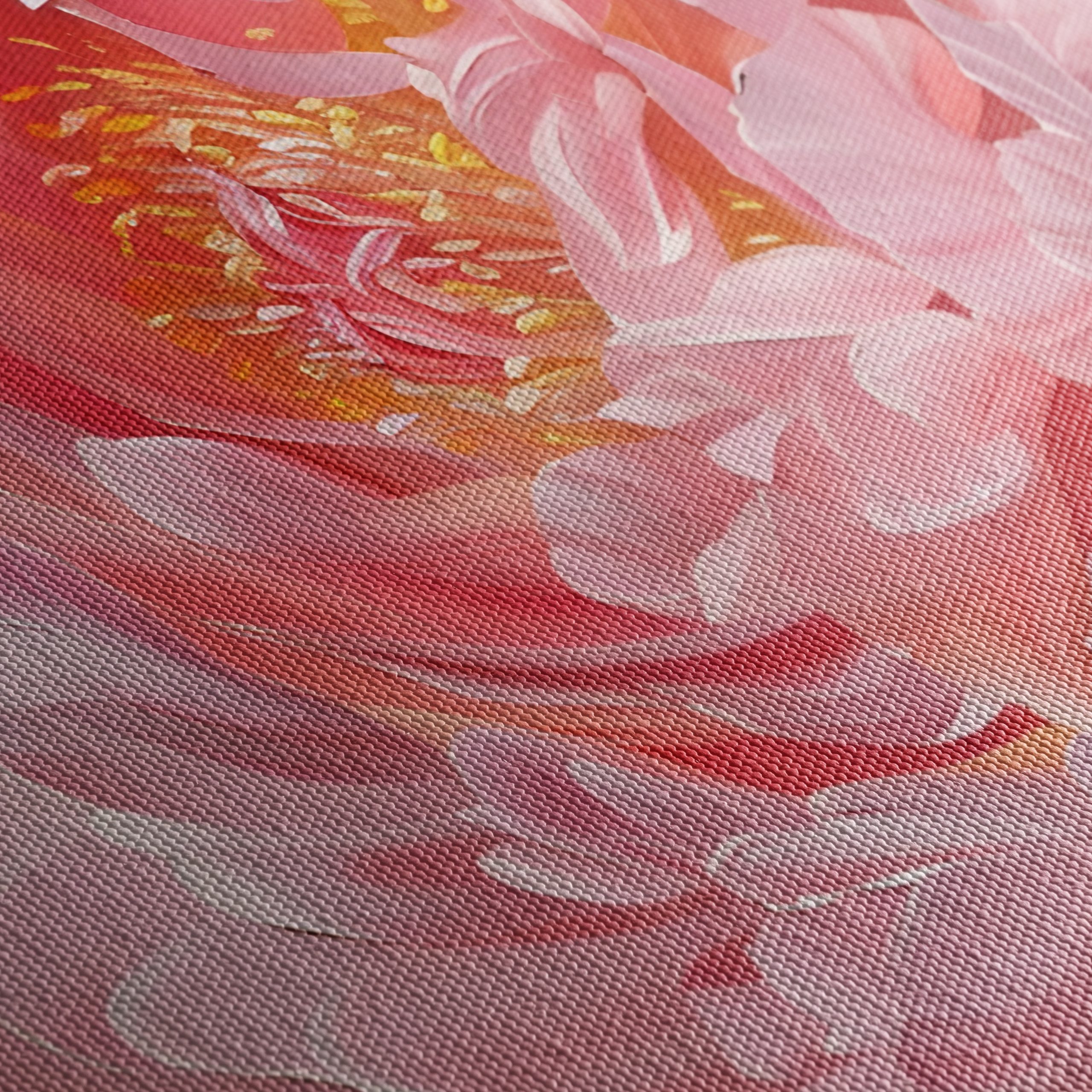 Elegant Pink Peony Art - Image 5