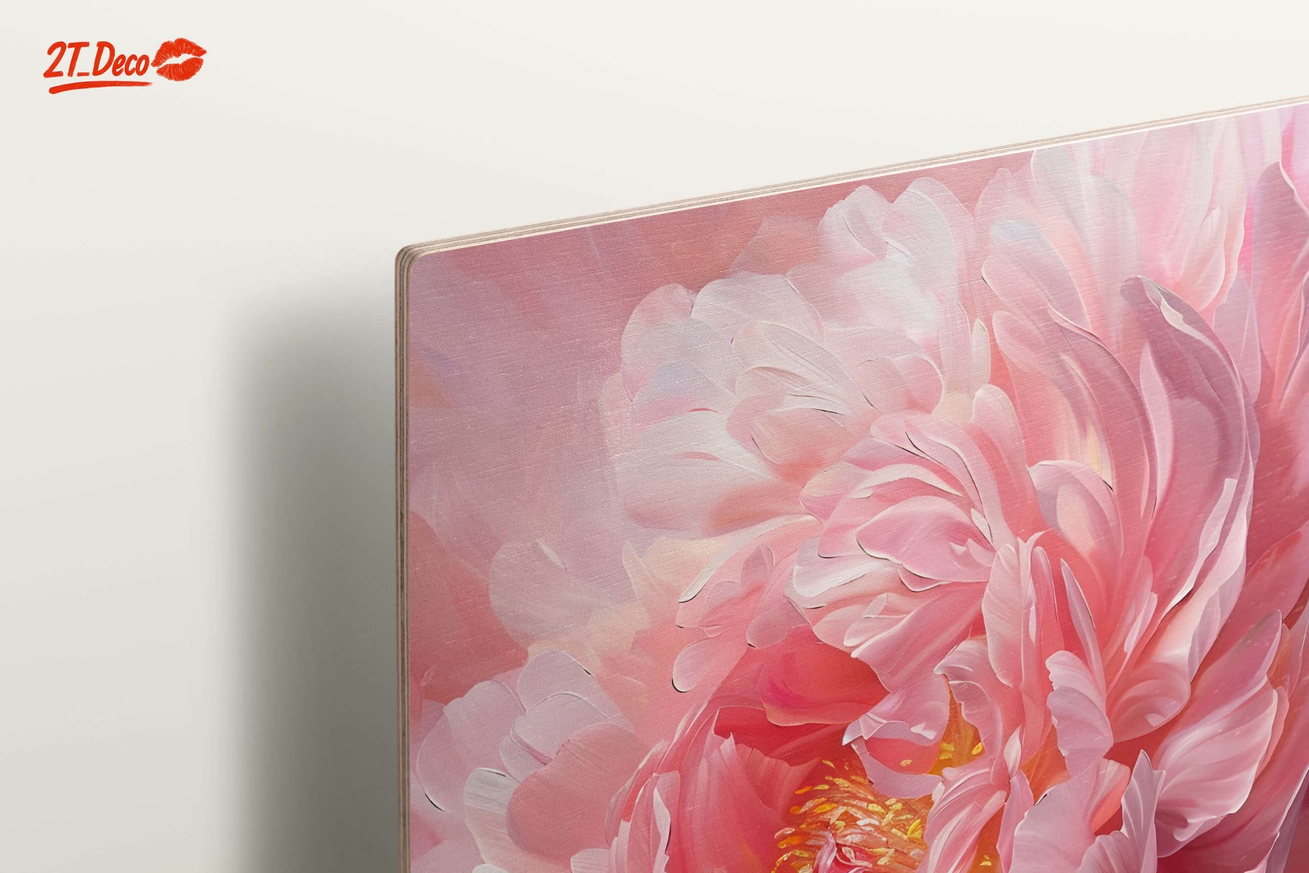 Elegant Pink Peony Art - Image 15