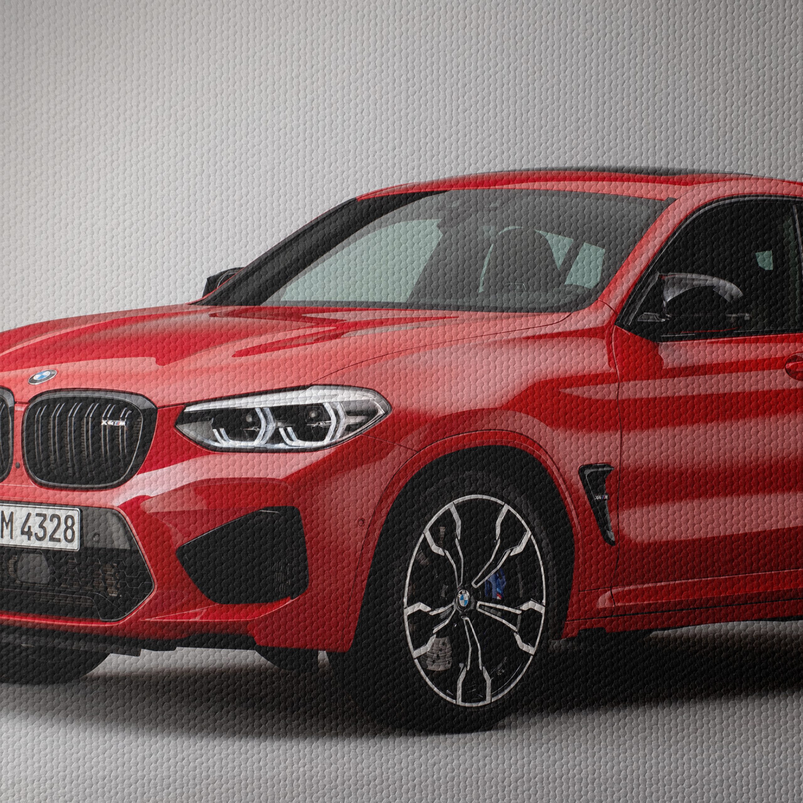 Sleek Red BMW SUV - Image 4
