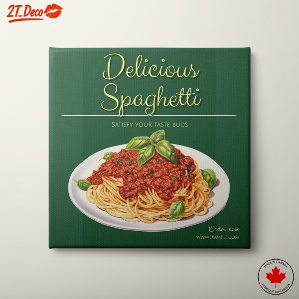 Delicious Spaghetti Food Art