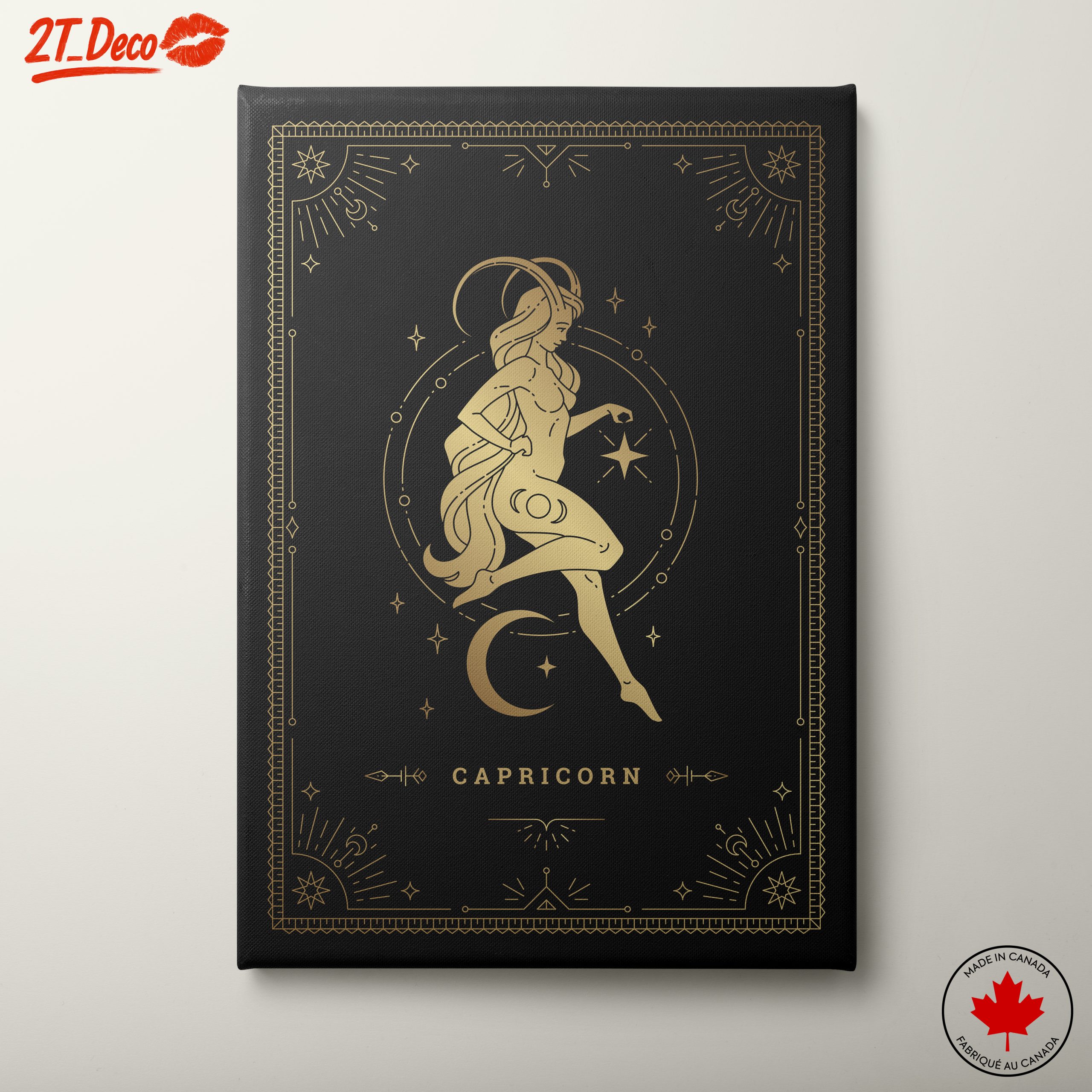 Capricorn Zodiac Art