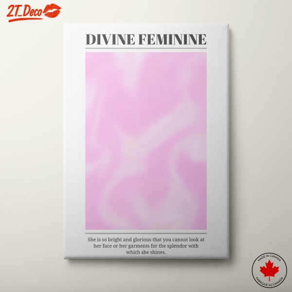 Abstract Feminine Art for Inspirational Spaces