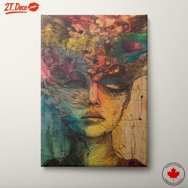 Vibrant Abstract Figure Artwork 2