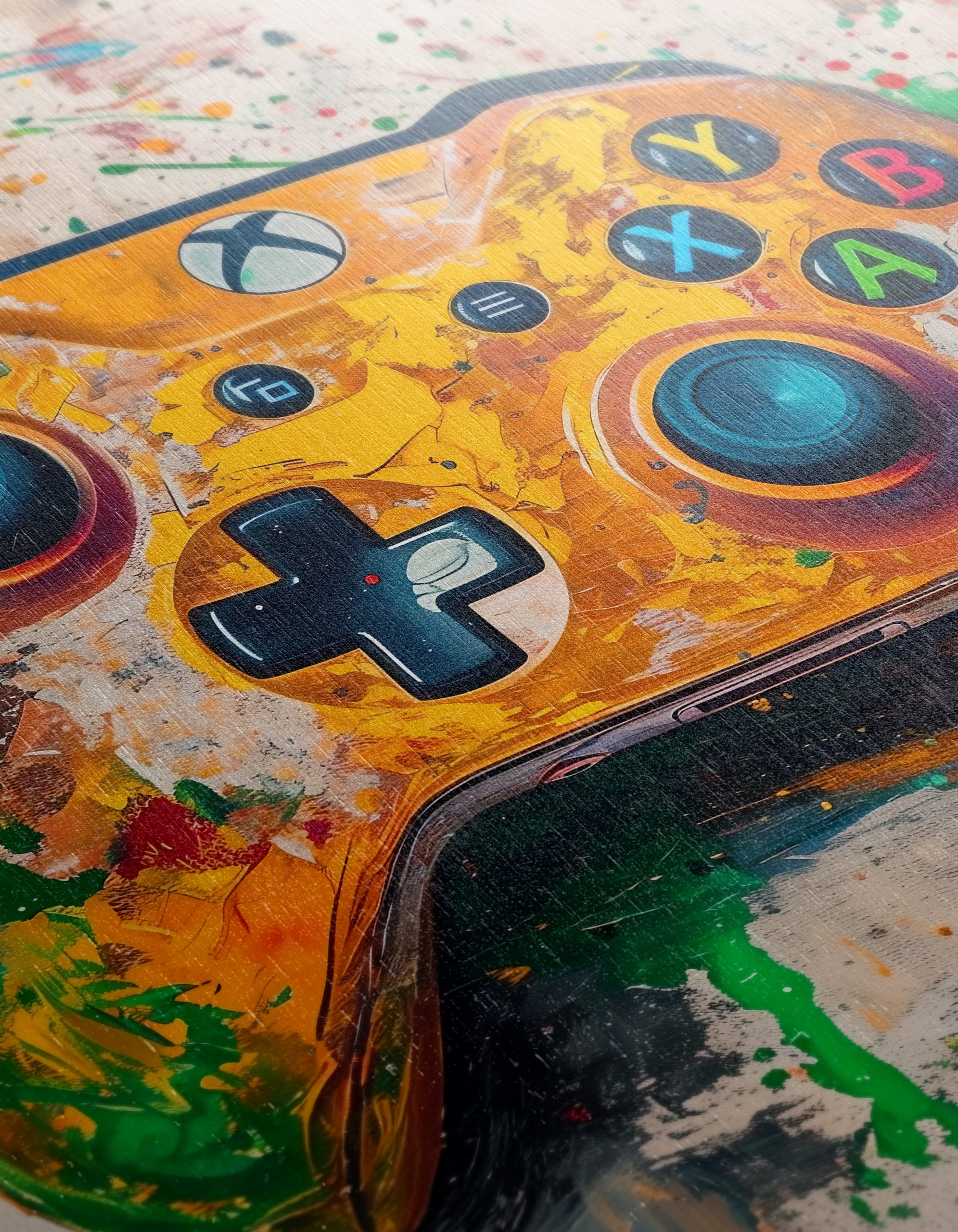 Colorful Gaming Controller Art Piece - Image 12