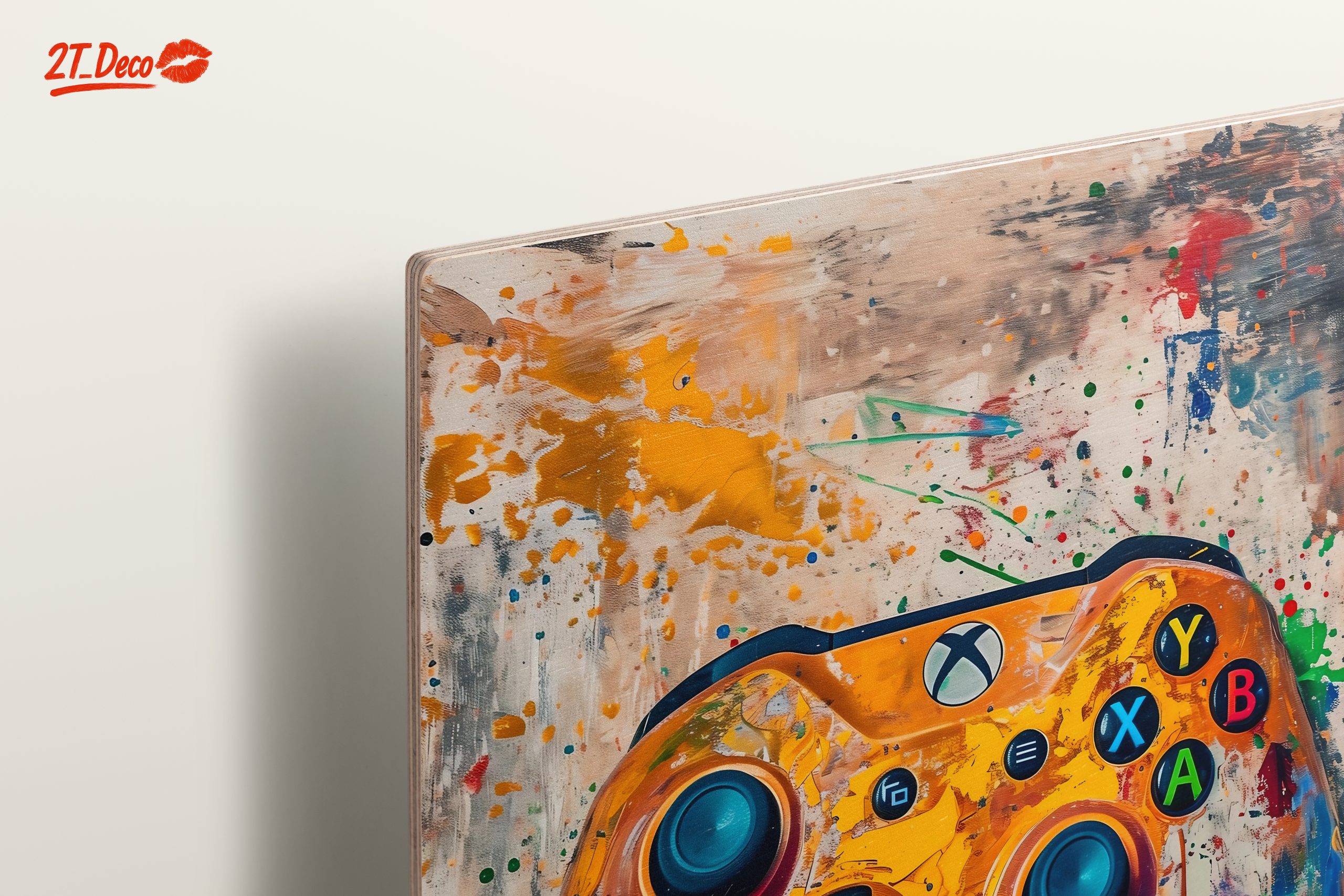 Colorful Gaming Controller Art Piece - Image 15