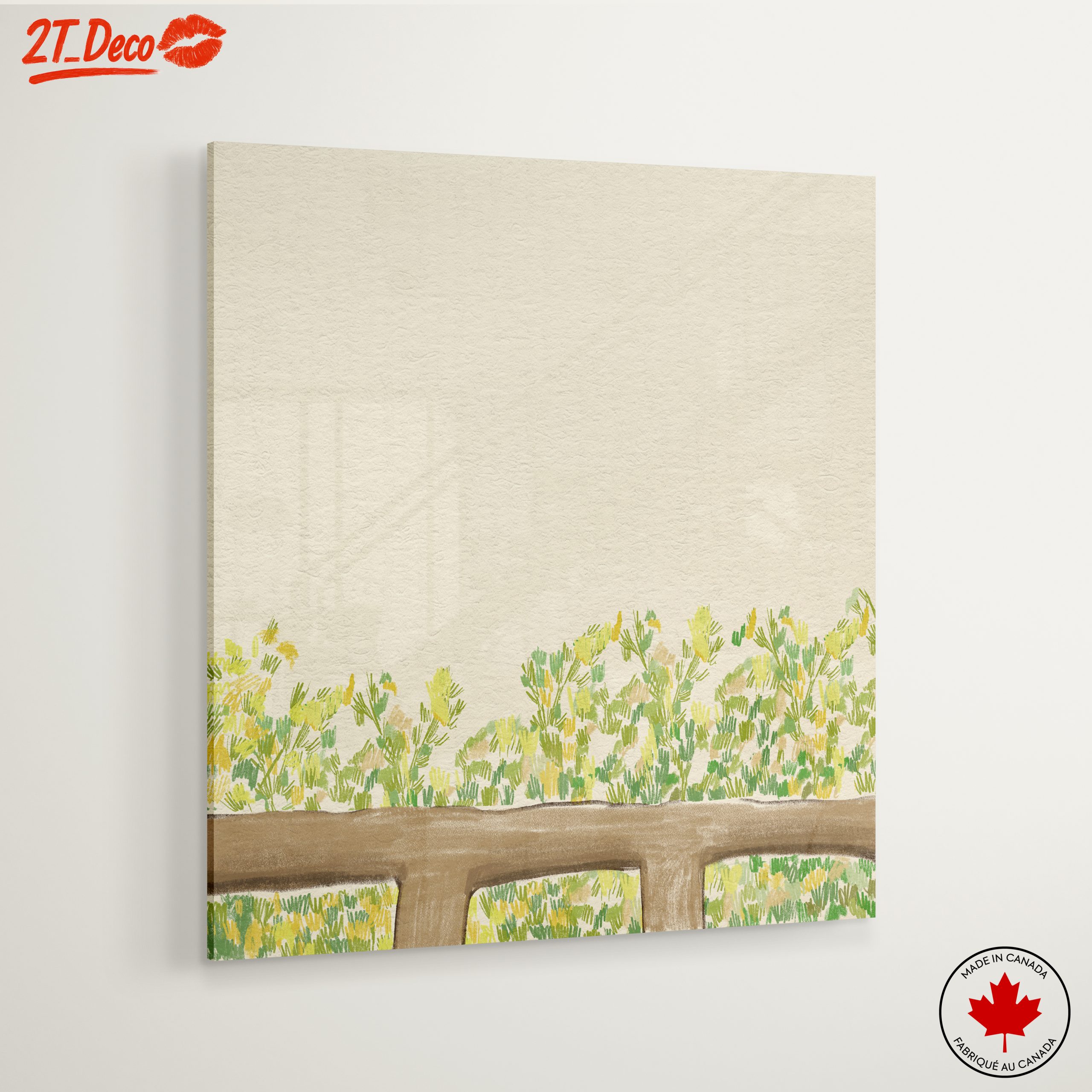 Abstract Botanical Art for Relaxing Spaces - Image 6